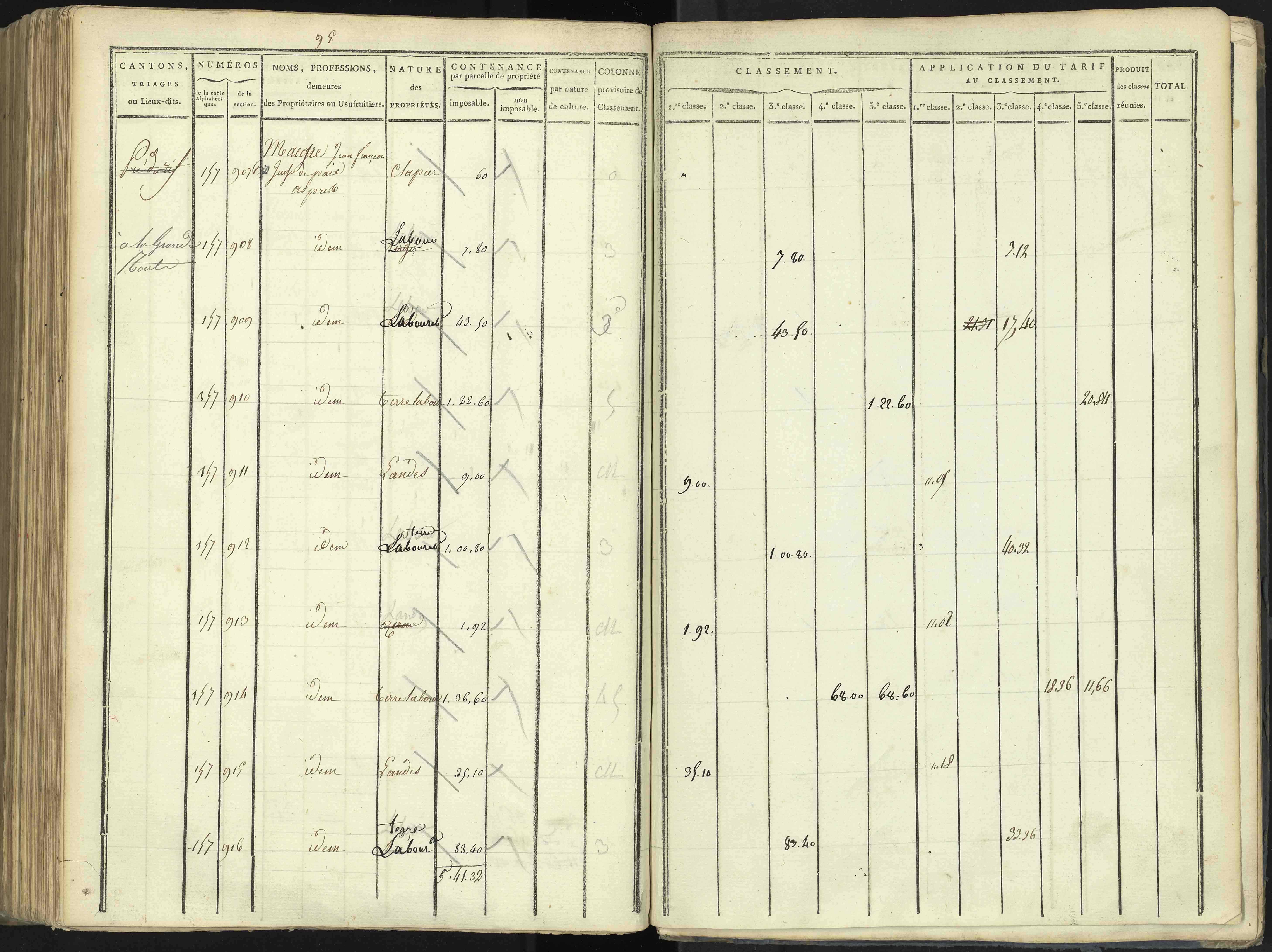 Aspres-lès-Corps - 3 P 176/4 - 3 P 176/4 - Section D