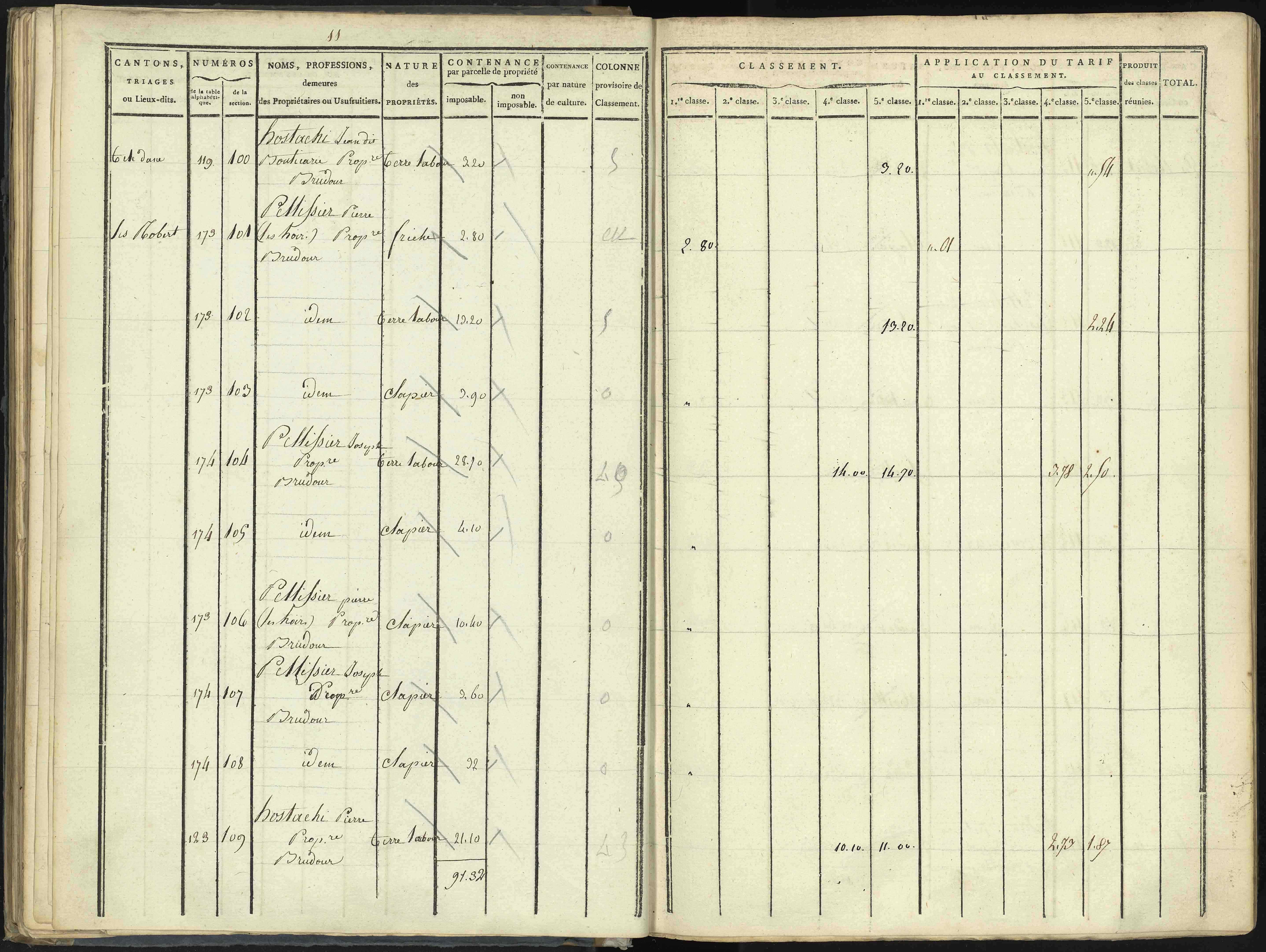 Aspres-lès-Corps - 3 P 176/2 - 3 P 176/2 - Section B