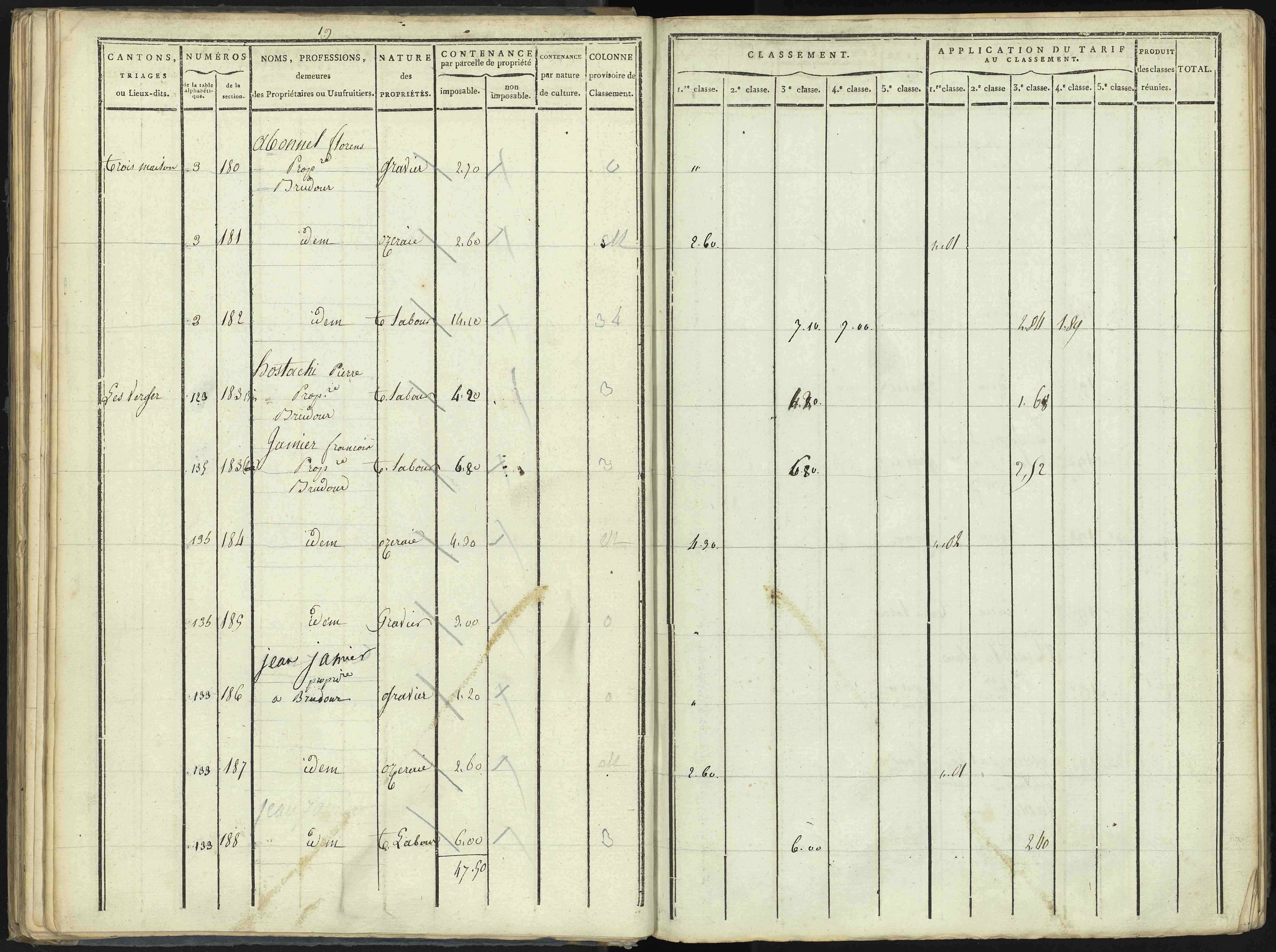 Aspres-lès-Corps - 3 P 176/2 - 3 P 176/2 - Section B