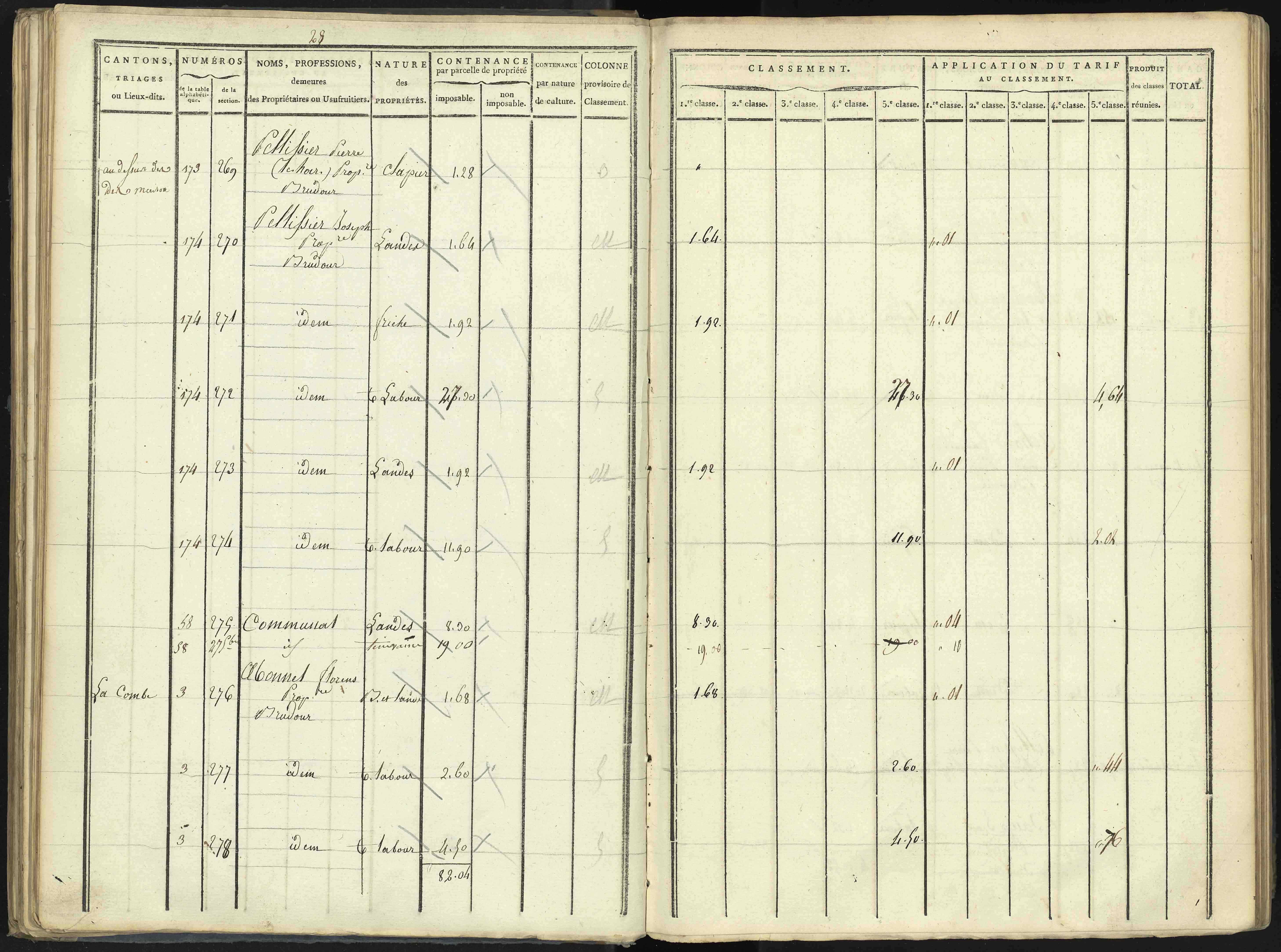 Aspres-lès-Corps - 3 P 176/2 - 3 P 176/2 - Section B