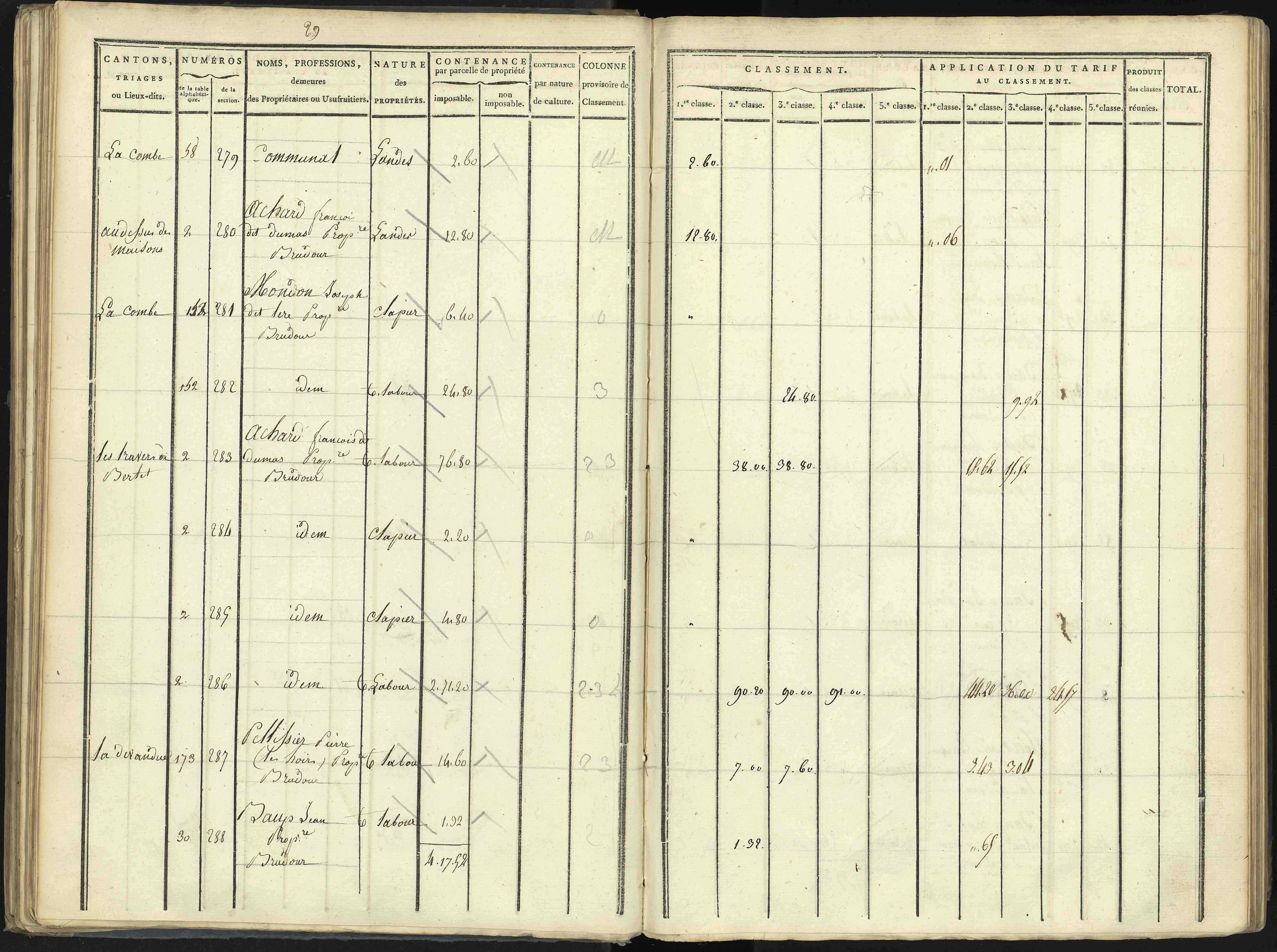 Aspres-lès-Corps - 3 P 176/2 - 3 P 176/2 - Section B