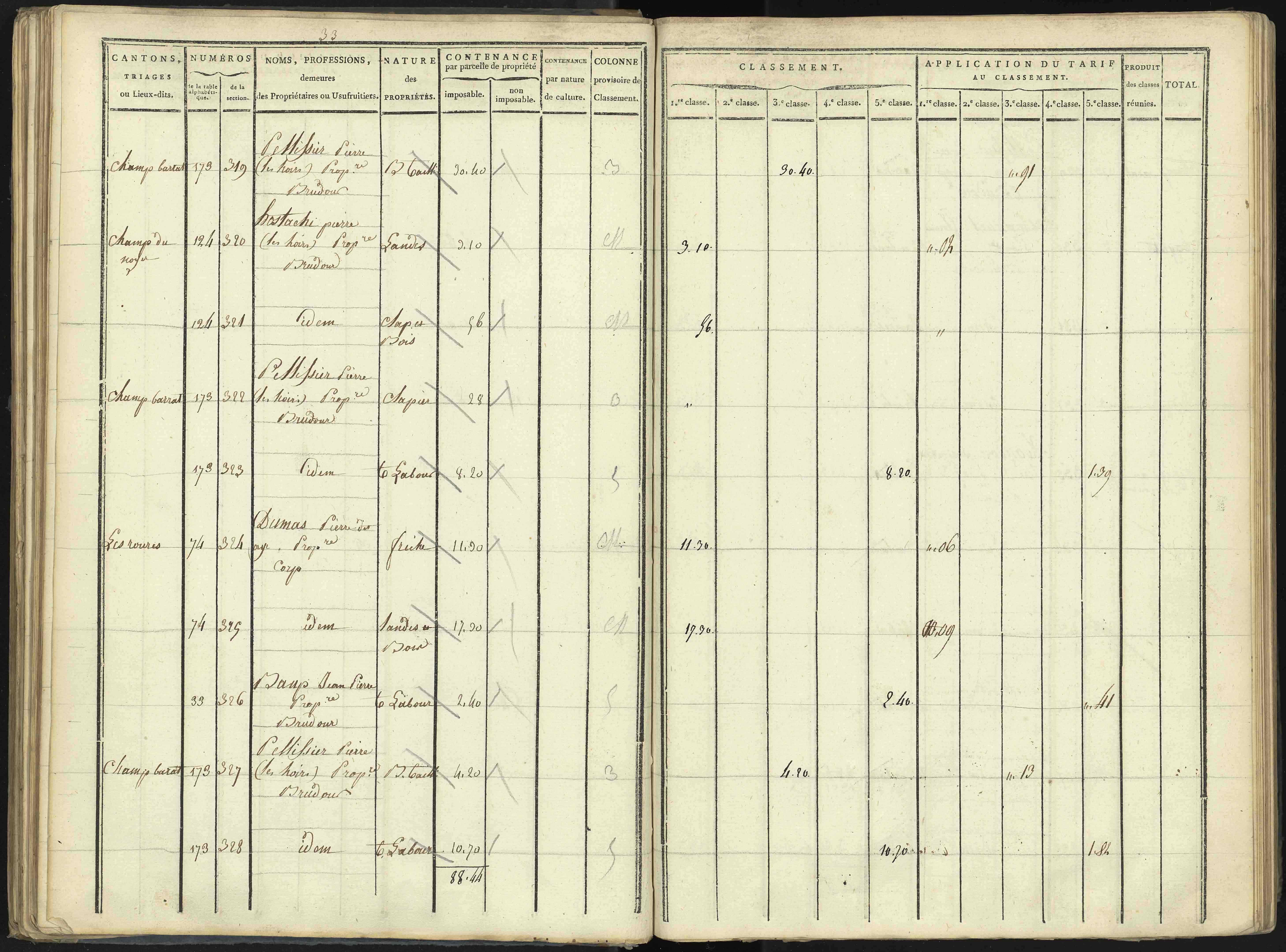 Aspres-lès-Corps - 3 P 176/2 - 3 P 176/2 - Section B