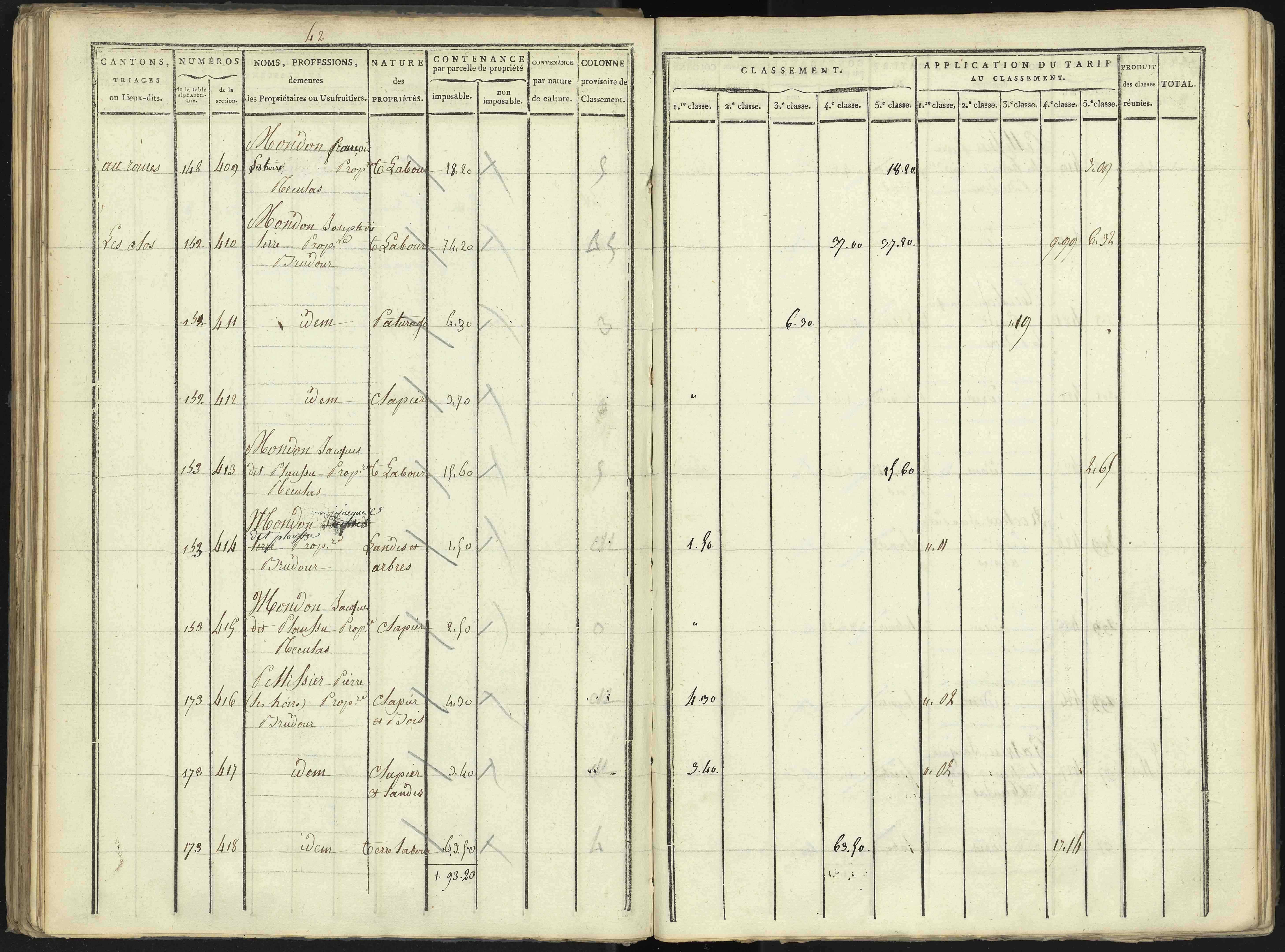 Aspres-lès-Corps - 3 P 176/2 - 3 P 176/2 - Section B
