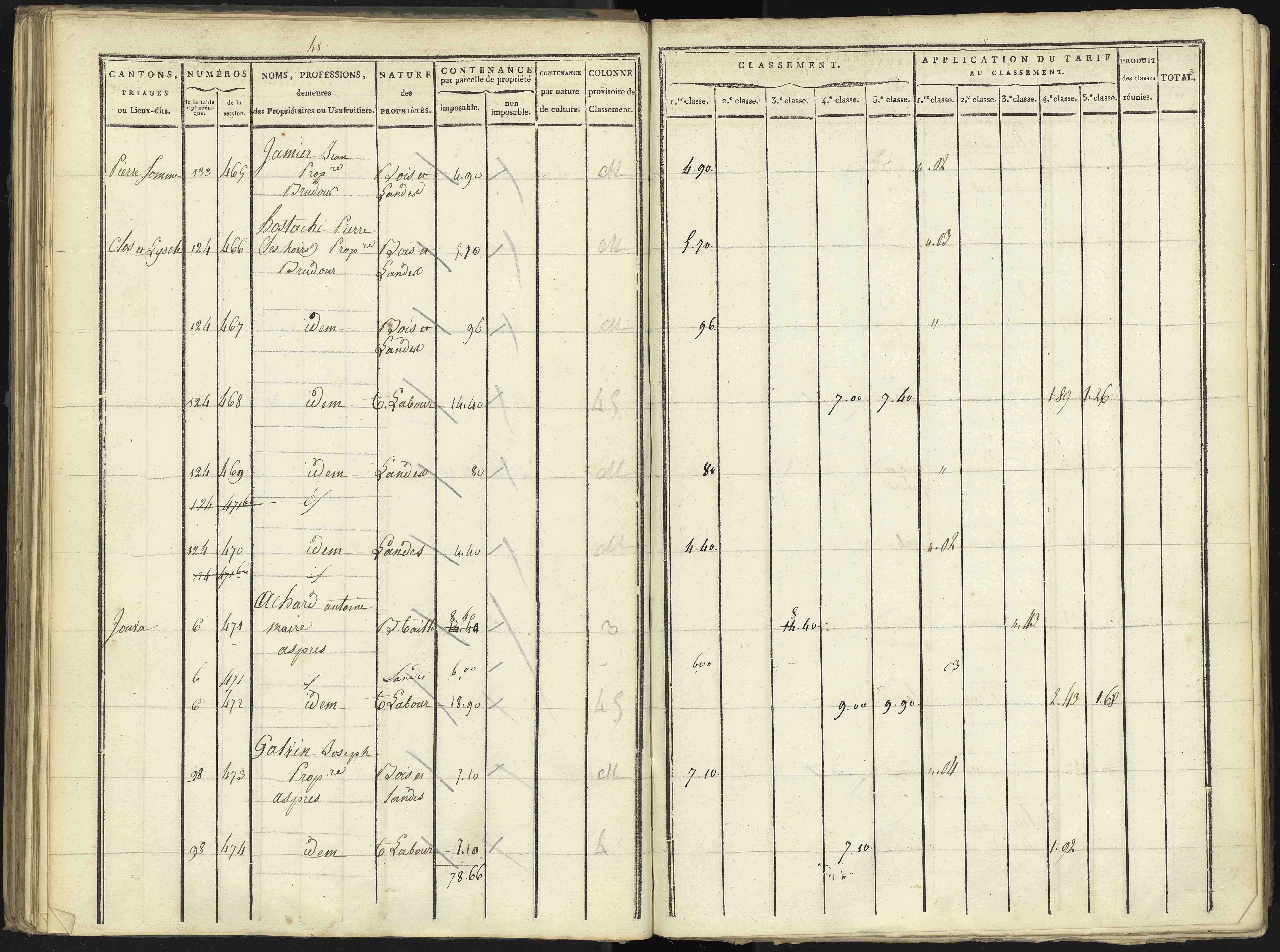 Aspres-lès-Corps - 3 P 176/2 - 3 P 176/2 - Section B