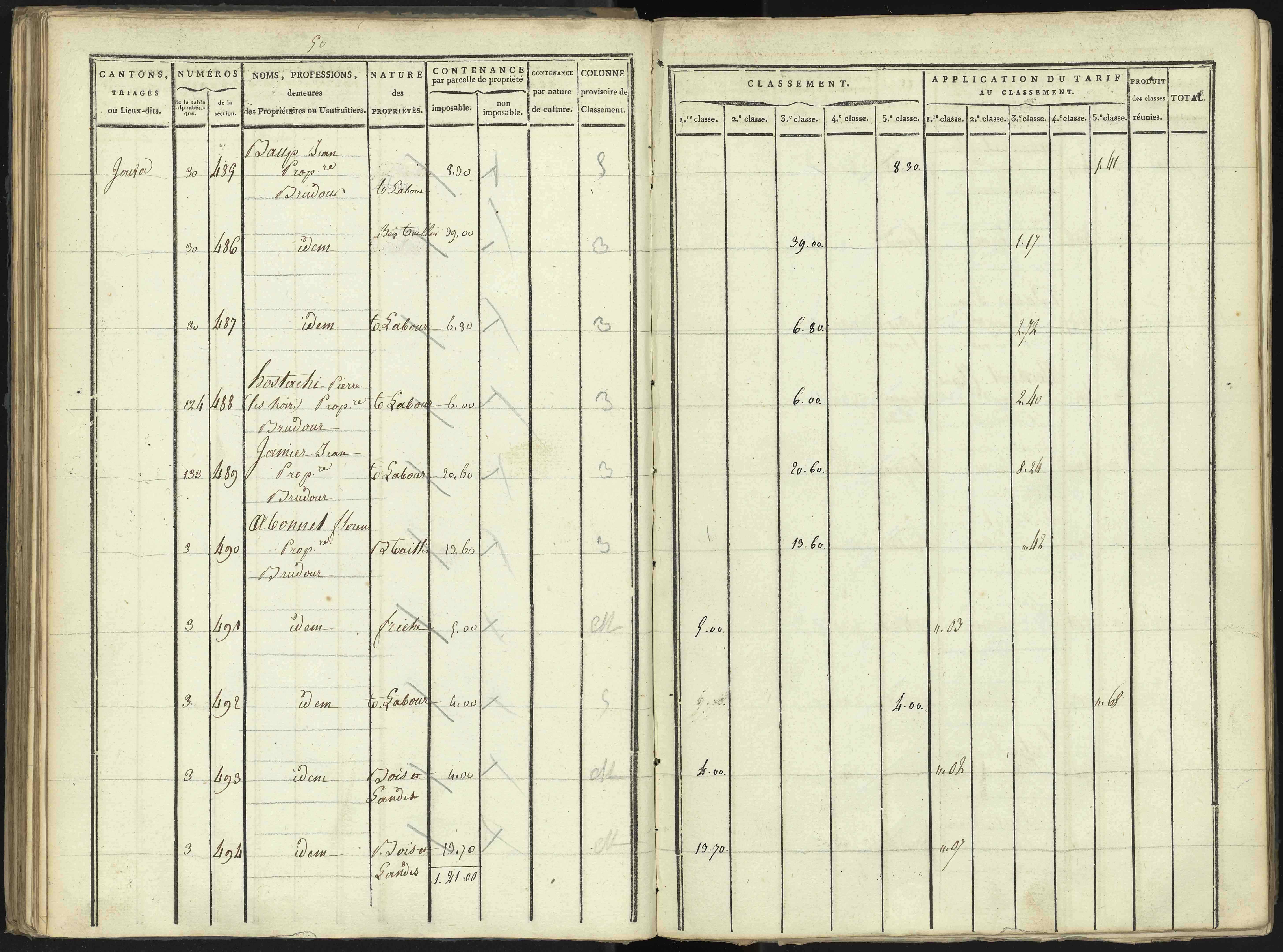 Aspres-lès-Corps - 3 P 176/2 - 3 P 176/2 - Section B