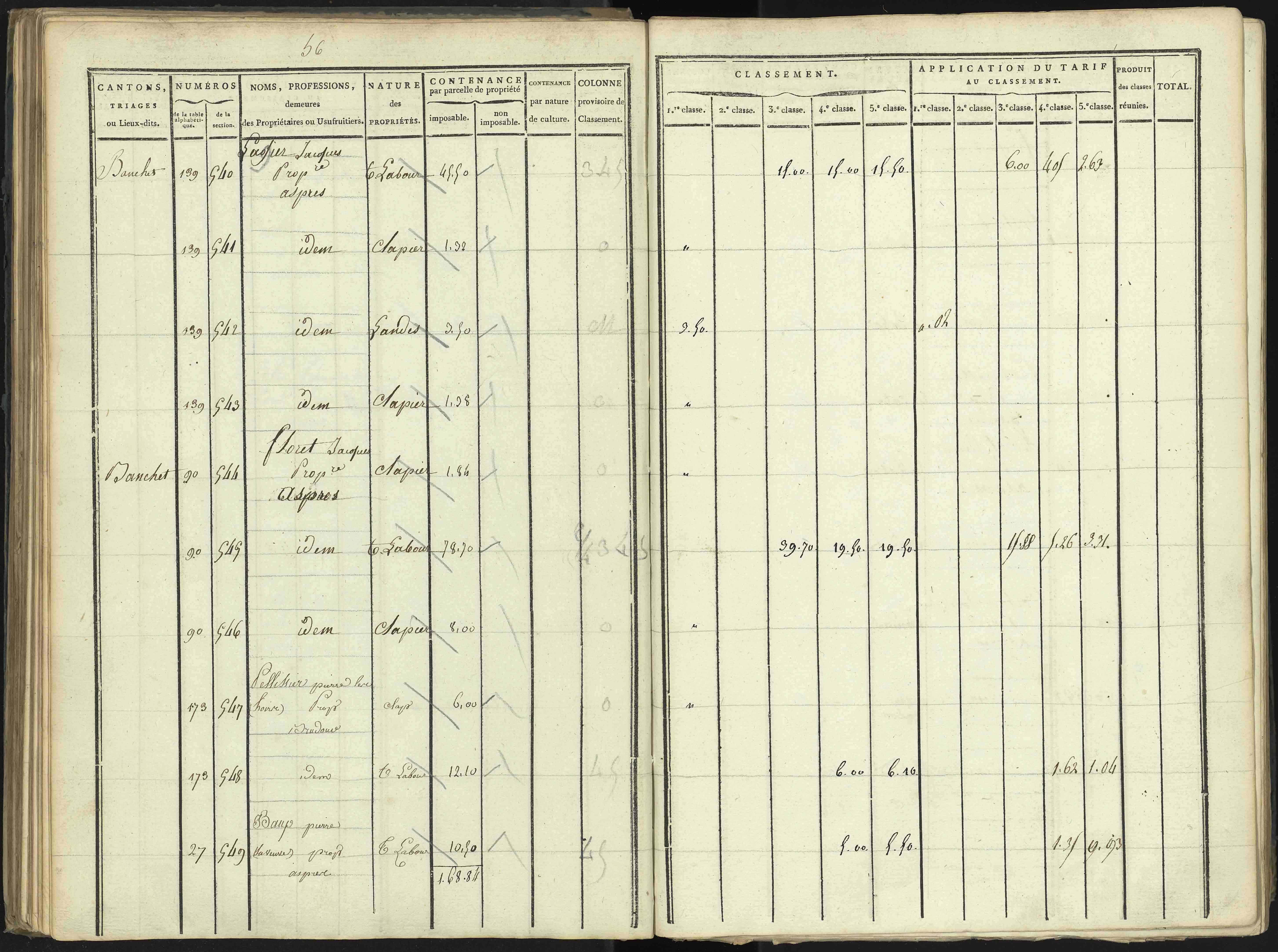 Aspres-lès-Corps - 3 P 176/2 - 3 P 176/2 - Section B