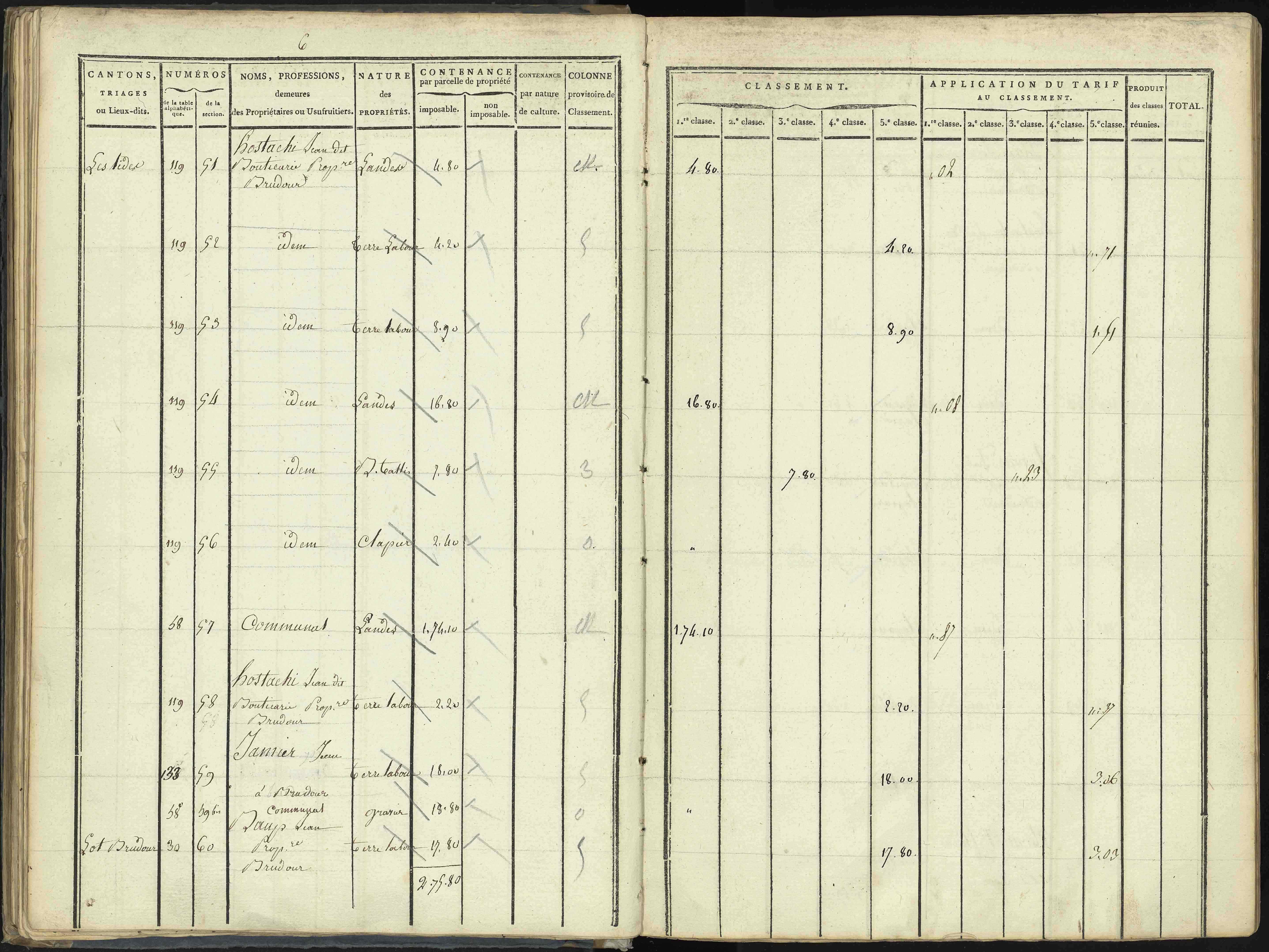 Aspres-lès-Corps - 3 P 176/2 - 3 P 176/2 - Section B