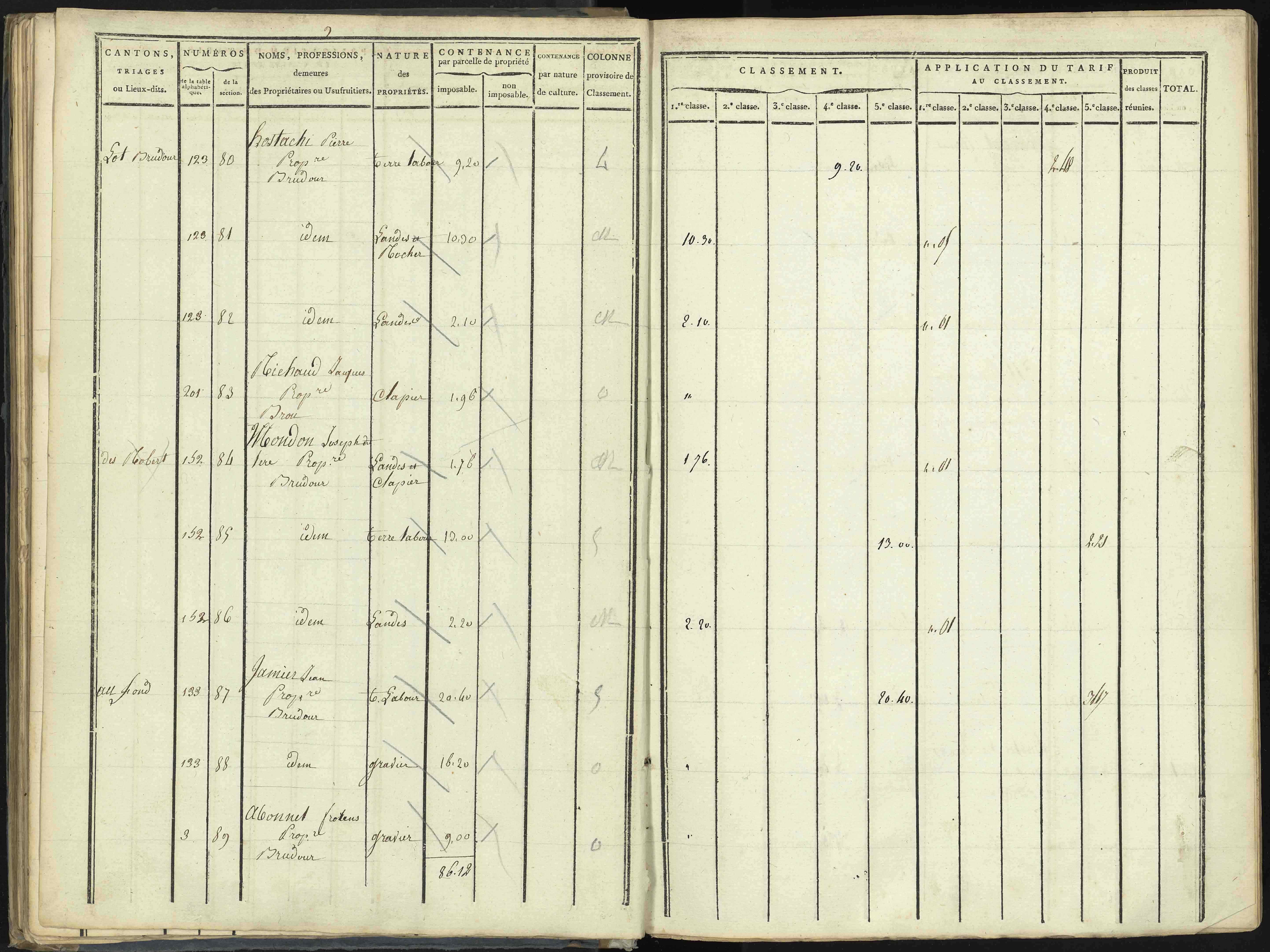 Aspres-lès-Corps - 3 P 176/2 - 3 P 176/2 - Section B