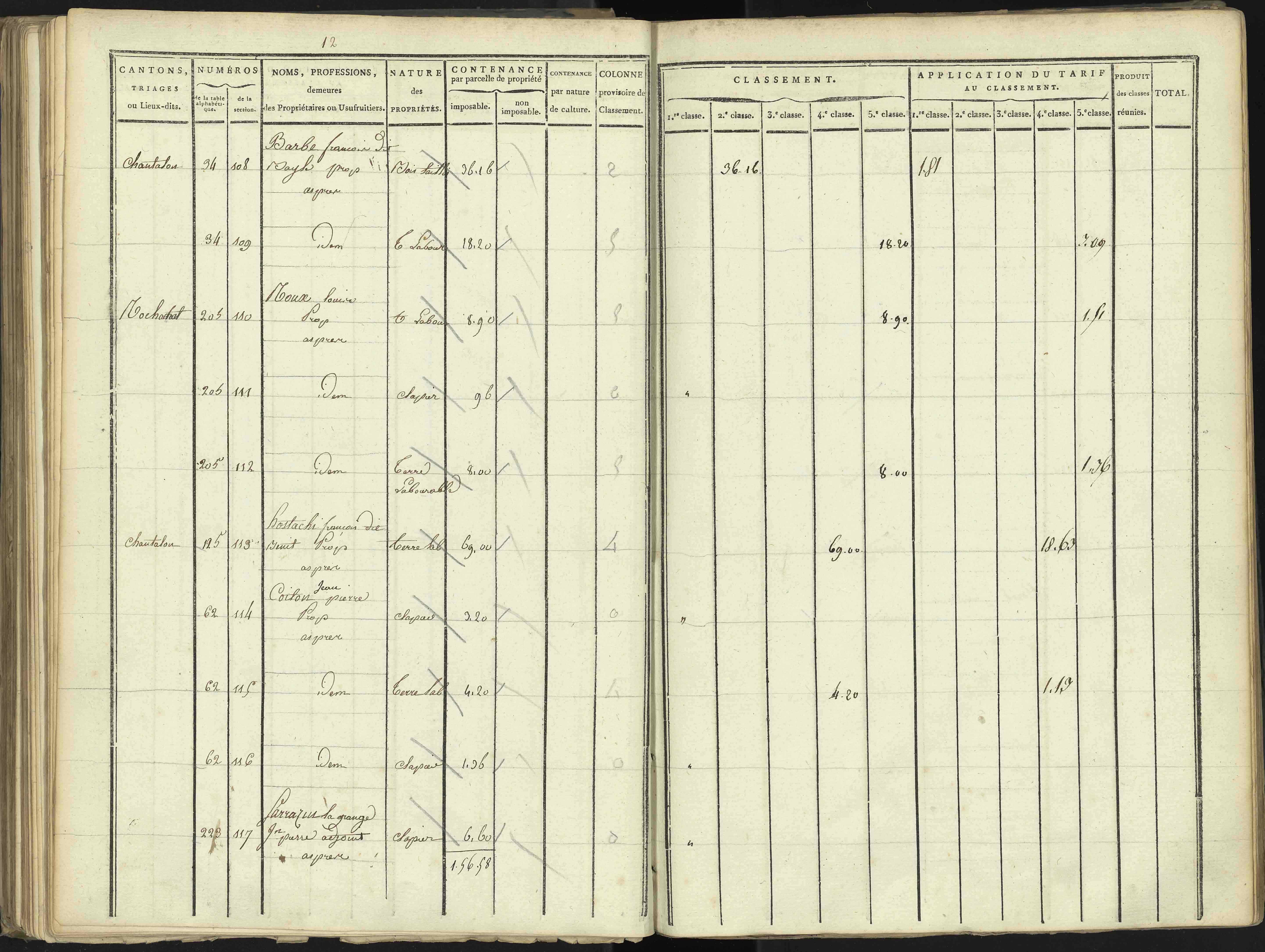 Aspres-lès-Corps - 3 P 176/3 - 3 P 176/3 - Section C