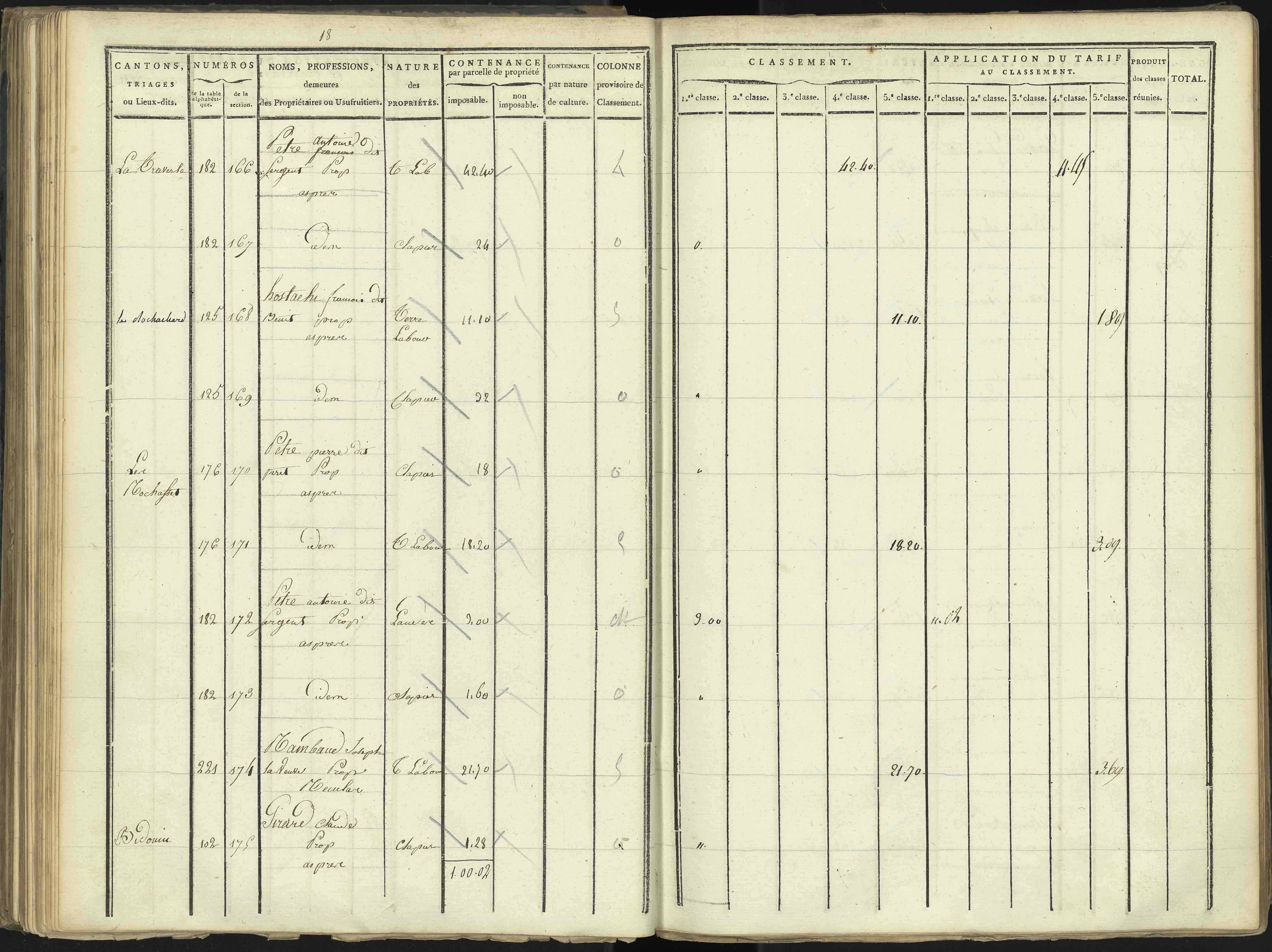 Aspres-lès-Corps - 3 P 176/3 - 3 P 176/3 - Section C