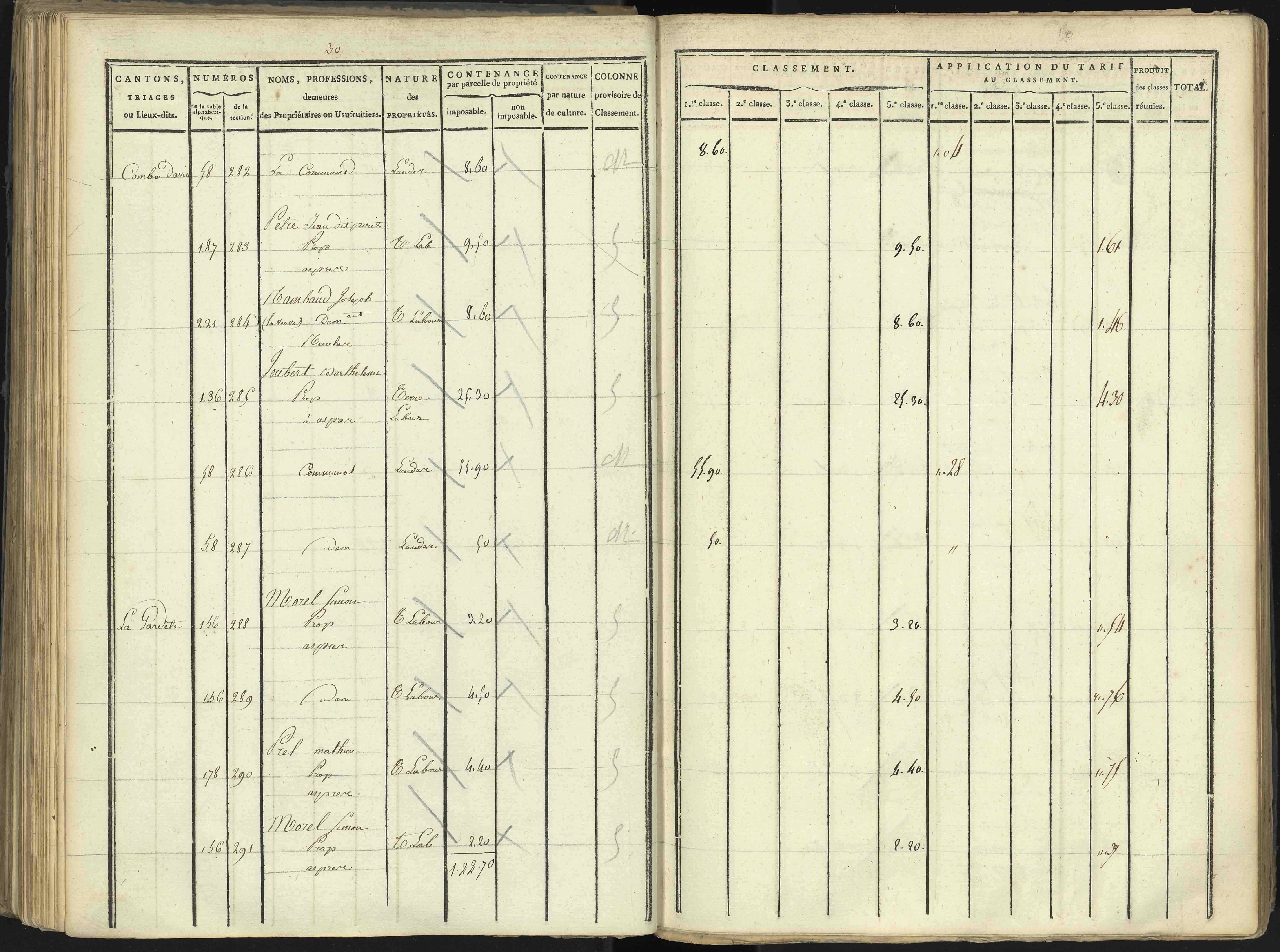 Aspres-lès-Corps - 3 P 176/3 - 3 P 176/3 - Section C