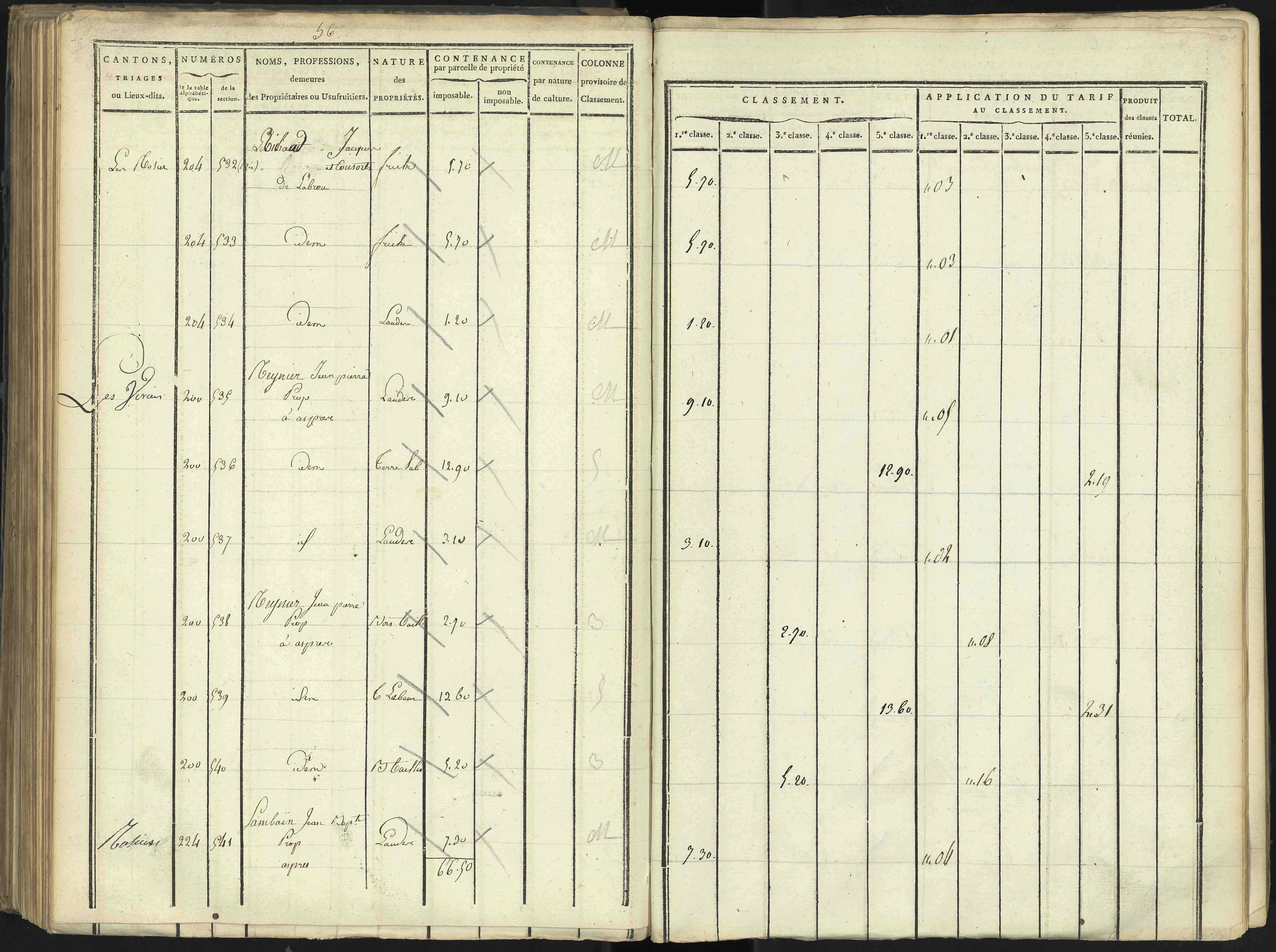 Aspres-lès-Corps - 3 P 176/3 - 3 P 176/3 - Section C