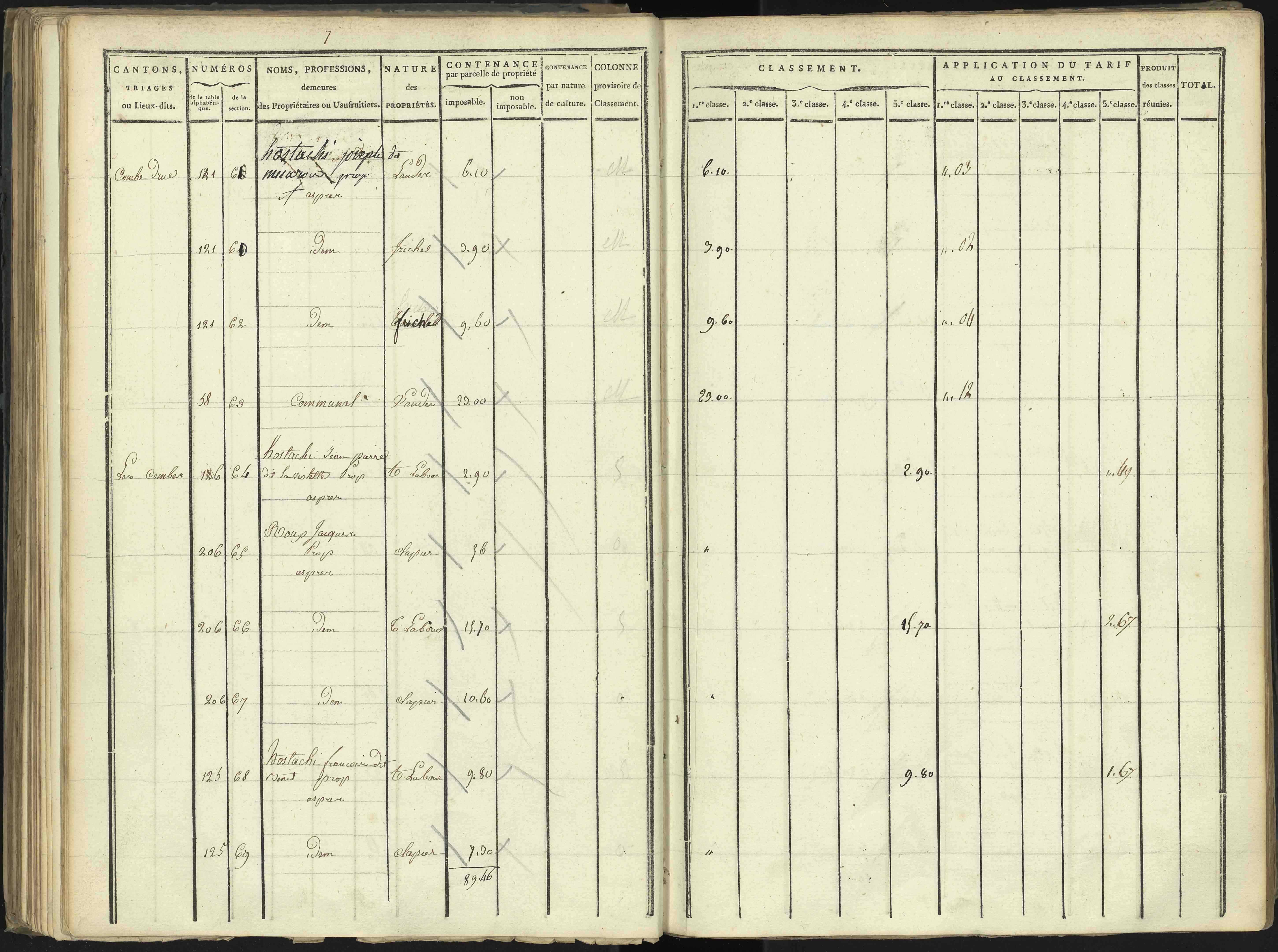 Aspres-lès-Corps - 3 P 176/3 - 3 P 176/3 - Section C