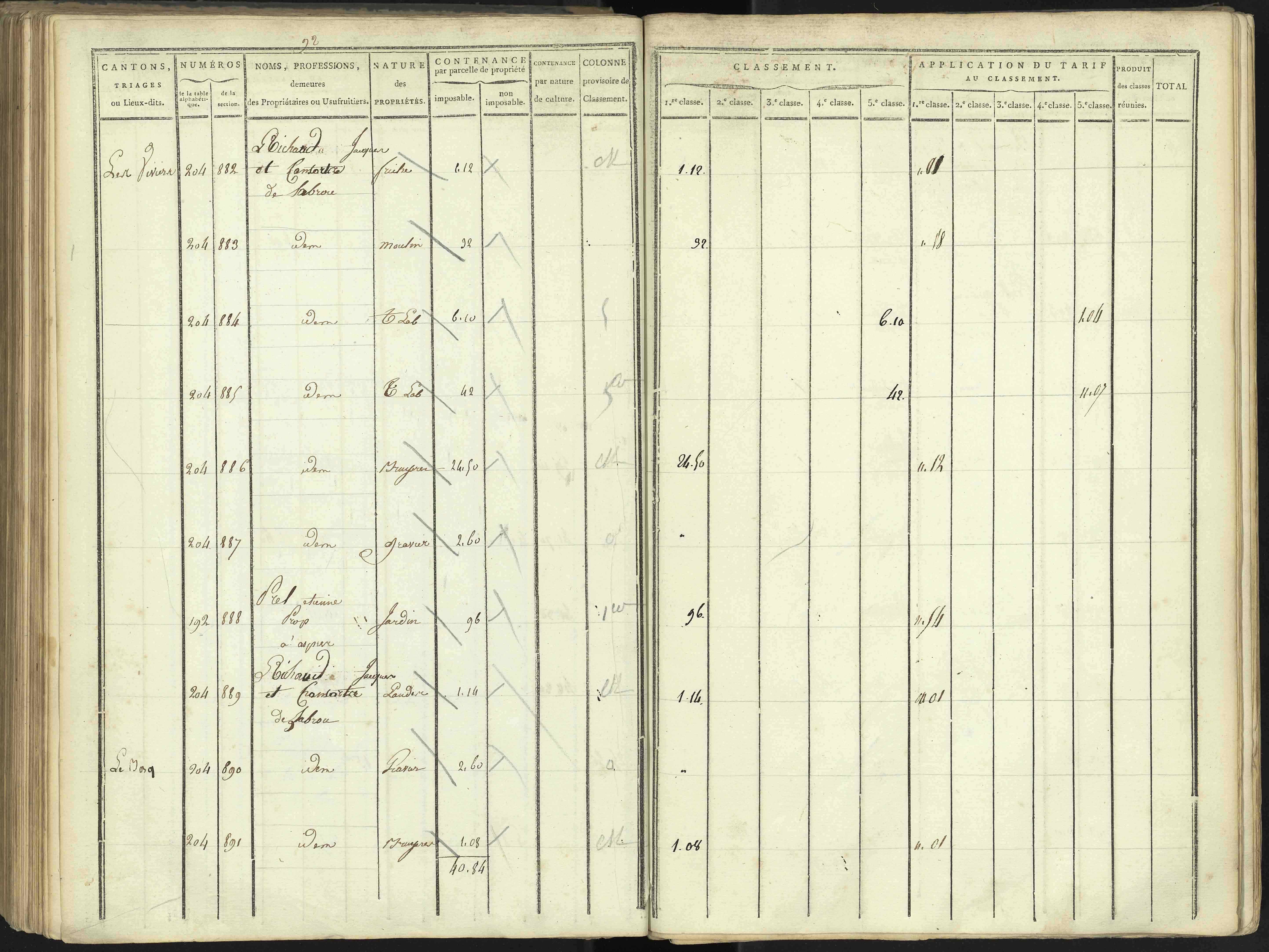Aspres-lès-Corps - 3 P 176/3 - 3 P 176/3 - Section C