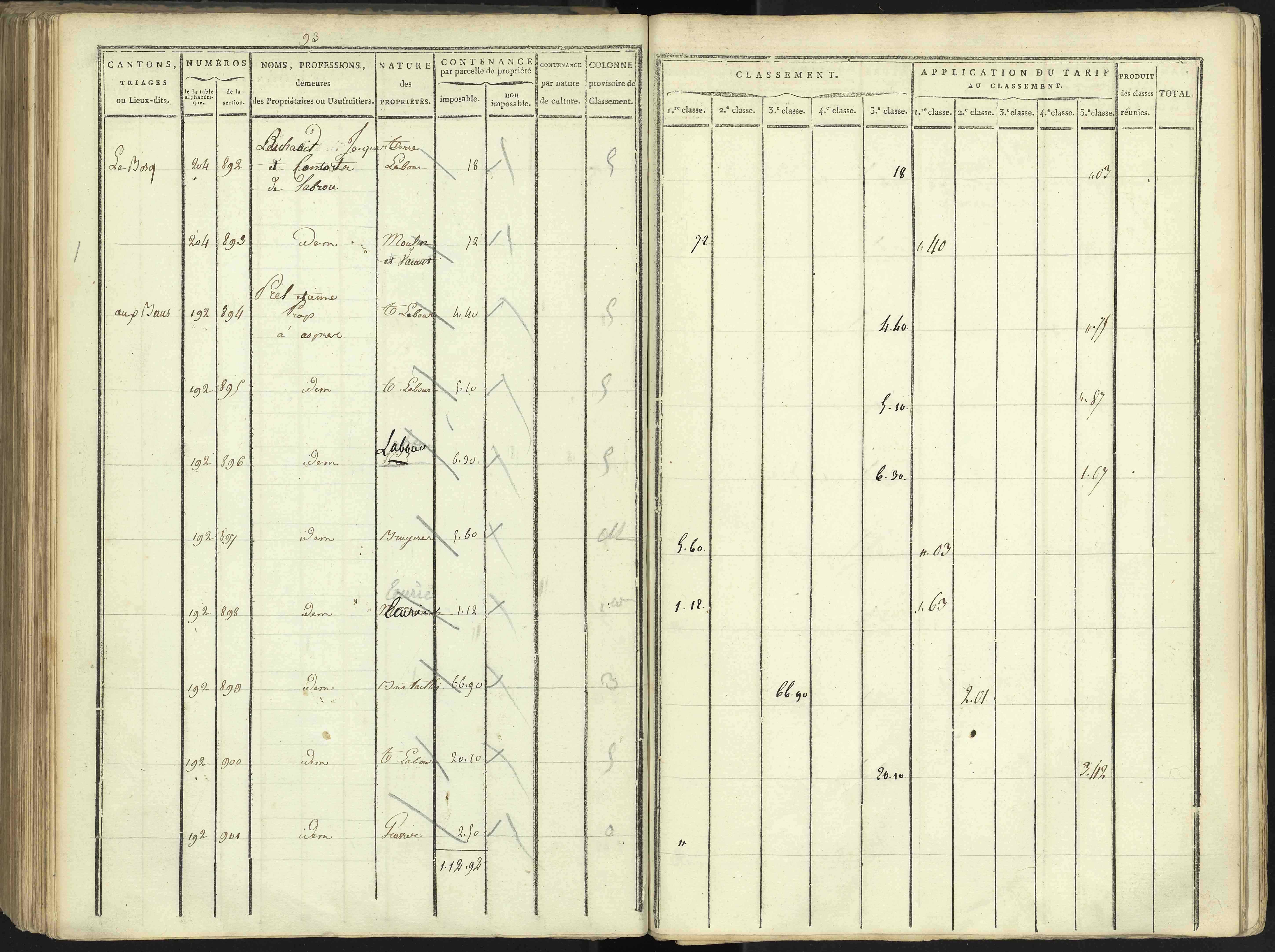 Aspres-lès-Corps - 3 P 176/3 - 3 P 176/3 - Section C