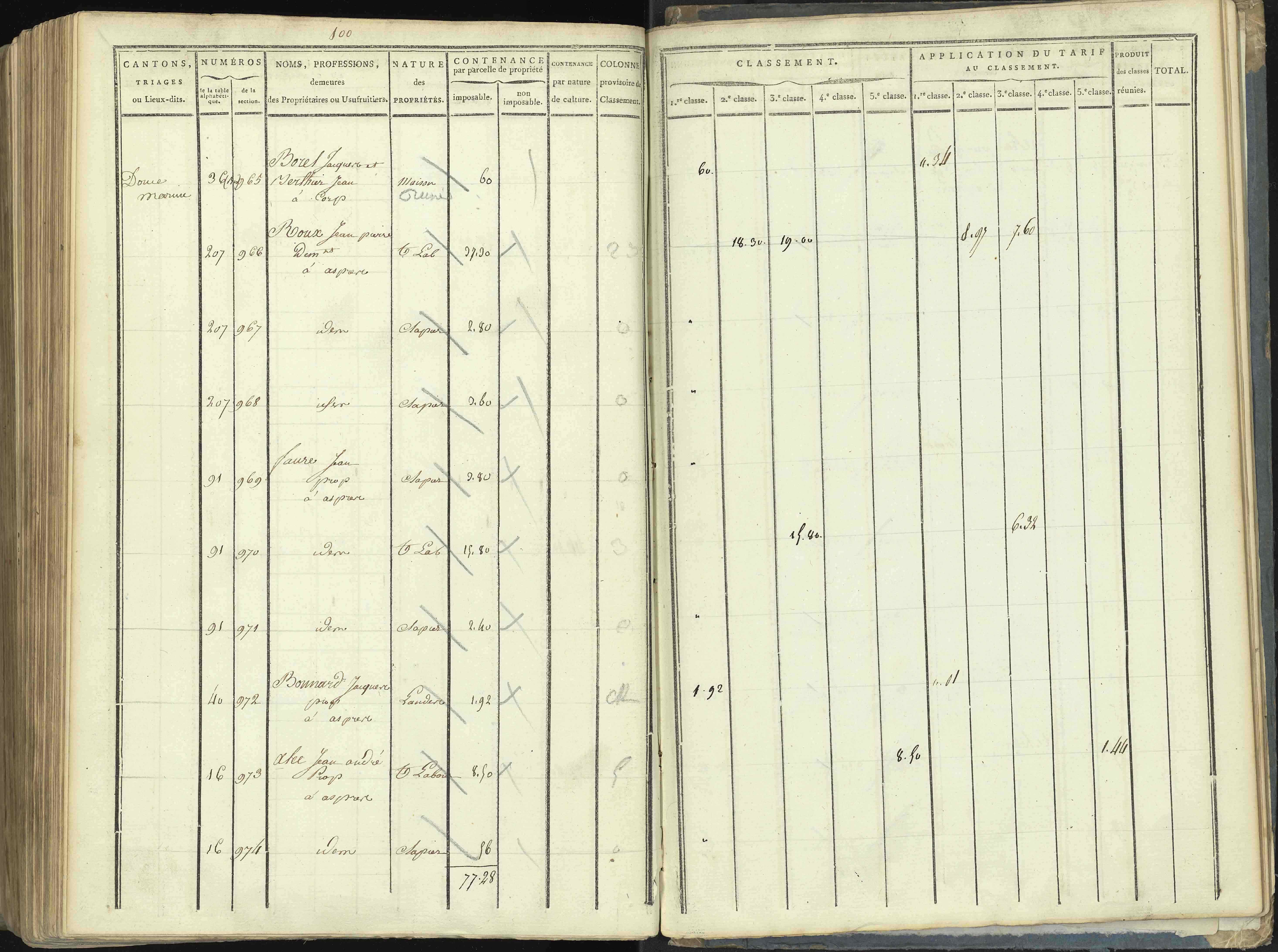 Aspres-lès-Corps - 3 P 176/5 - 3 P 176/5 - Section E