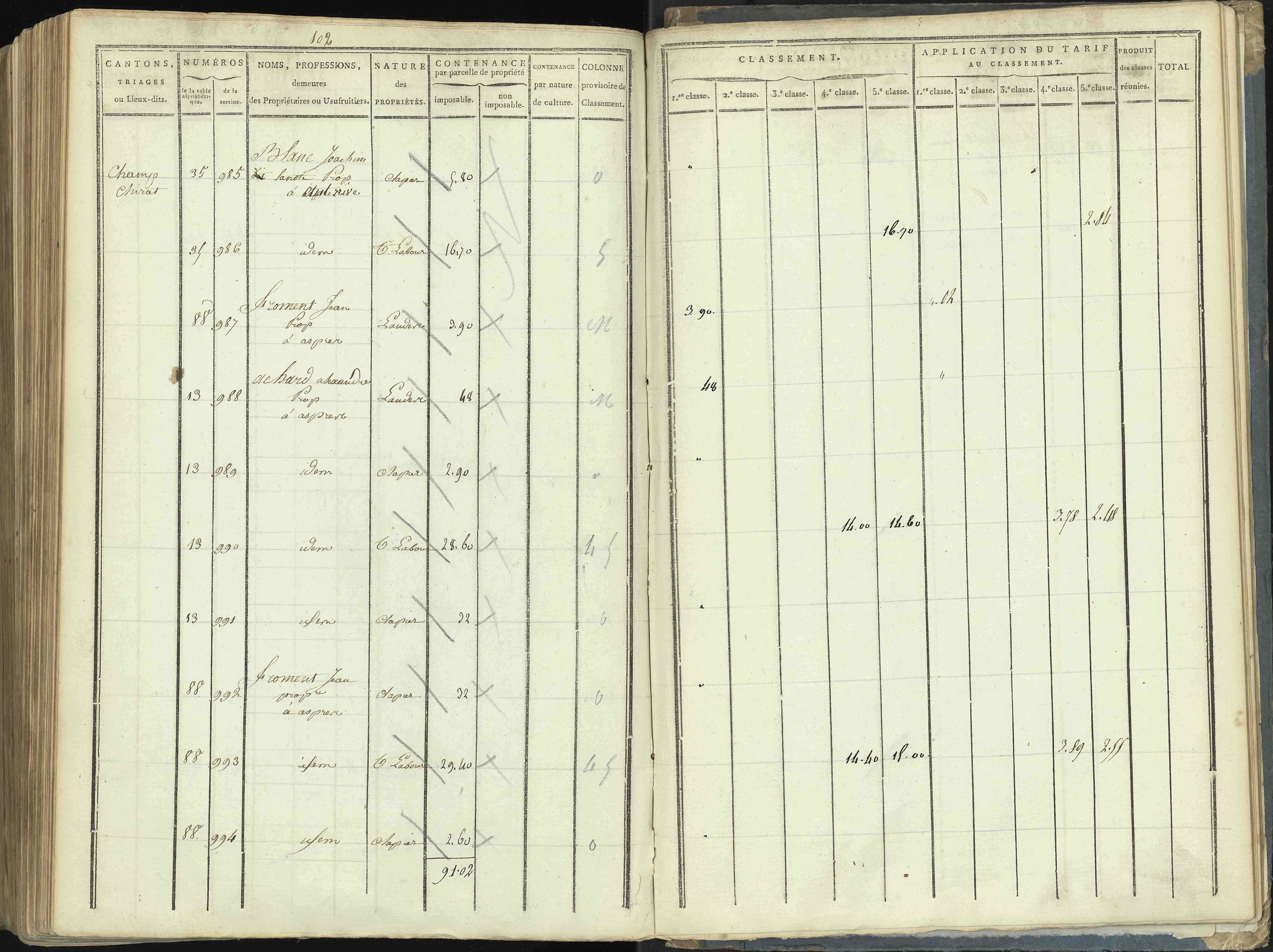 Aspres-lès-Corps - 3 P 176/5 - 3 P 176/5 - Section E