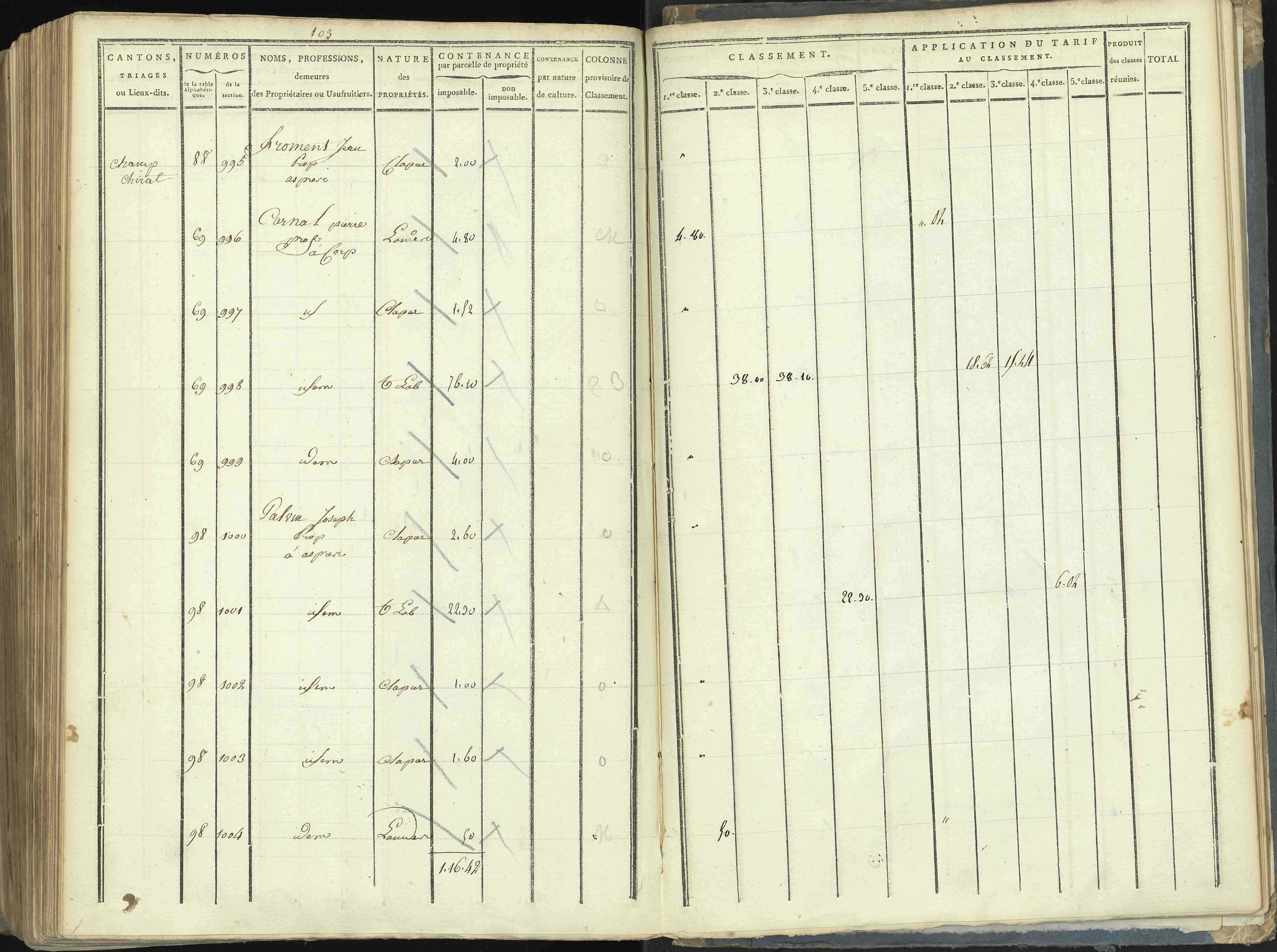 Aspres-lès-Corps - 3 P 176/5 - 3 P 176/5 - Section E