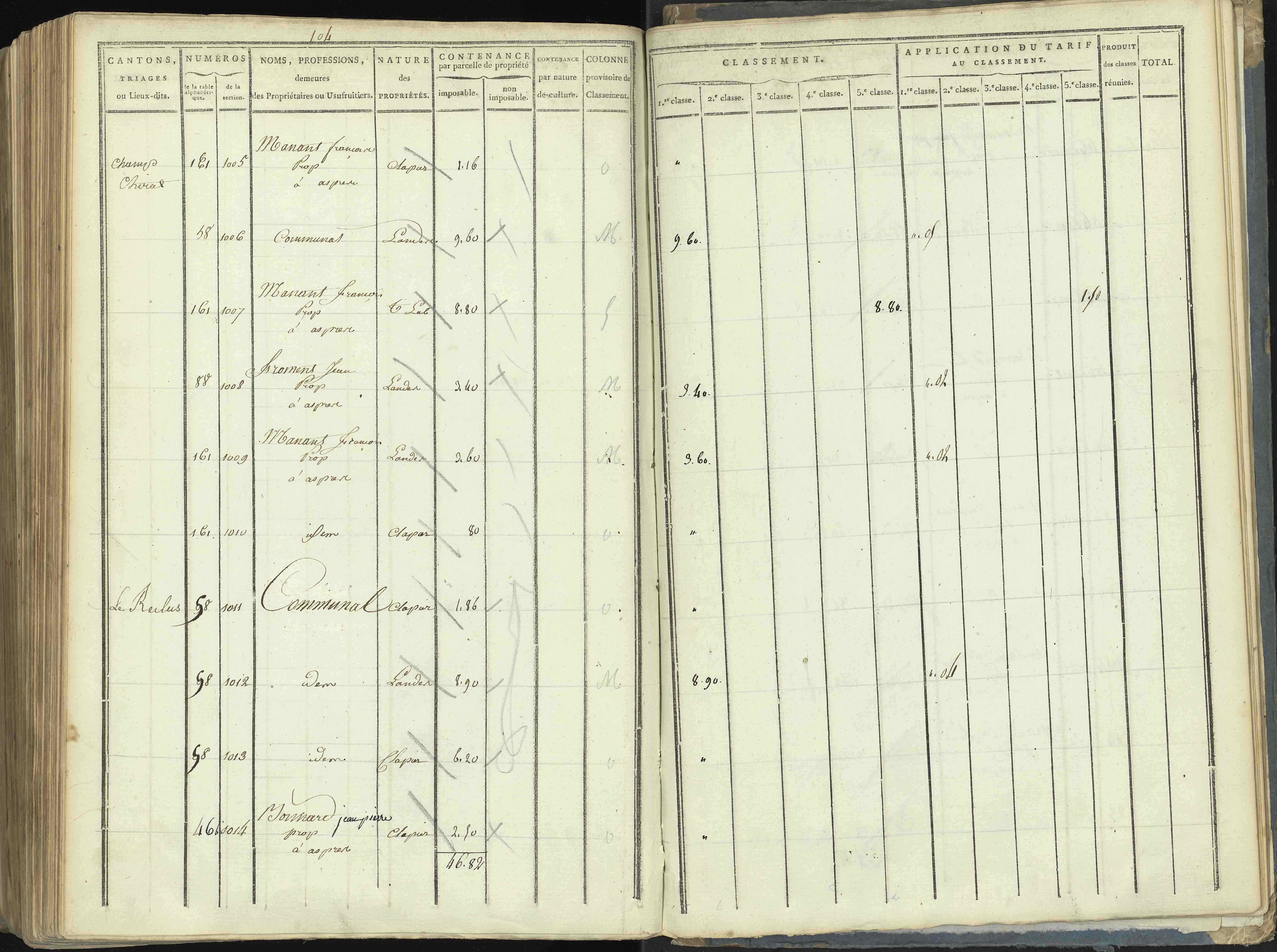 Aspres-lès-Corps - 3 P 176/5 - 3 P 176/5 - Section E