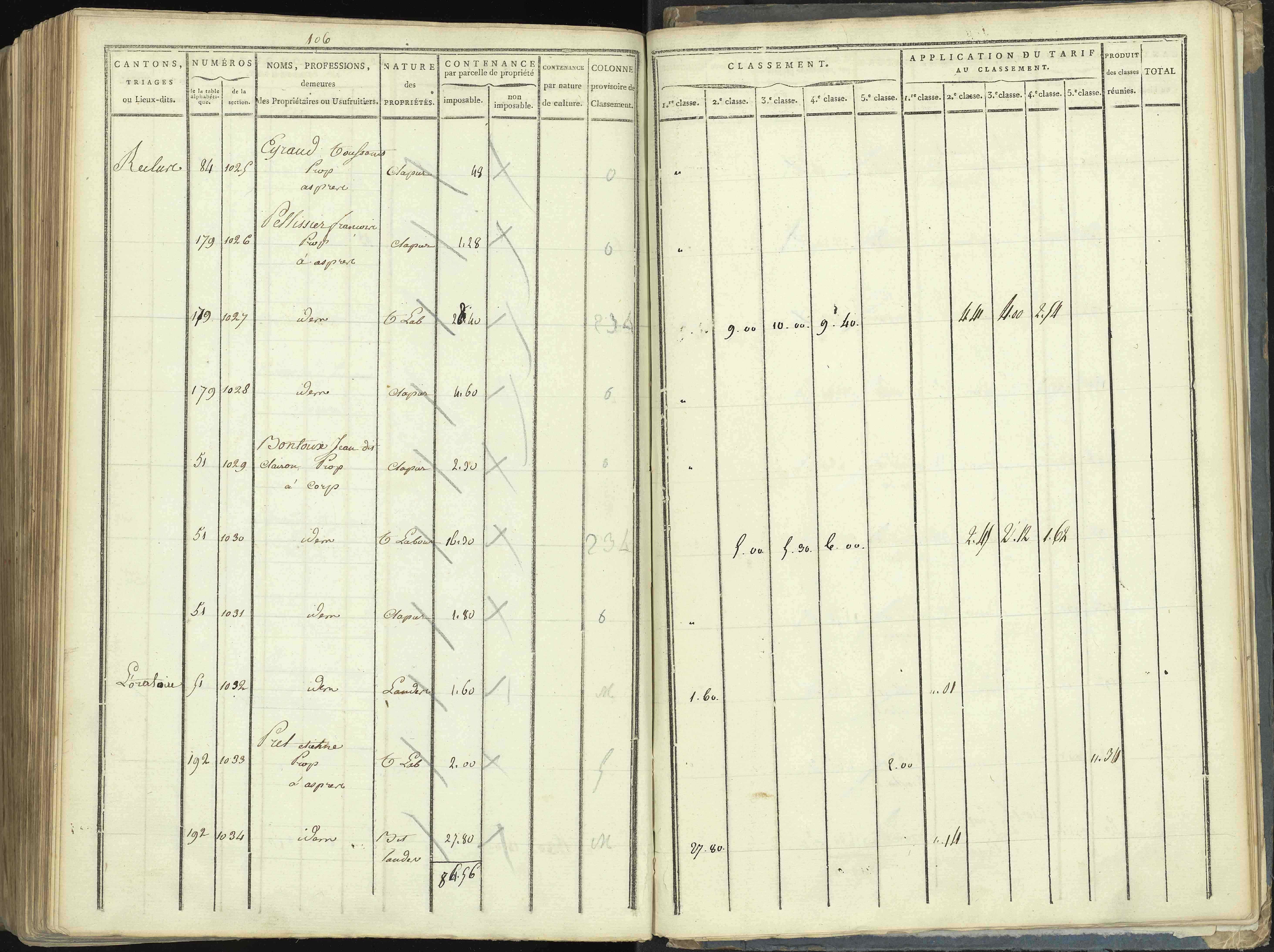 Aspres-lès-Corps - 3 P 176/5 - 3 P 176/5 - Section E