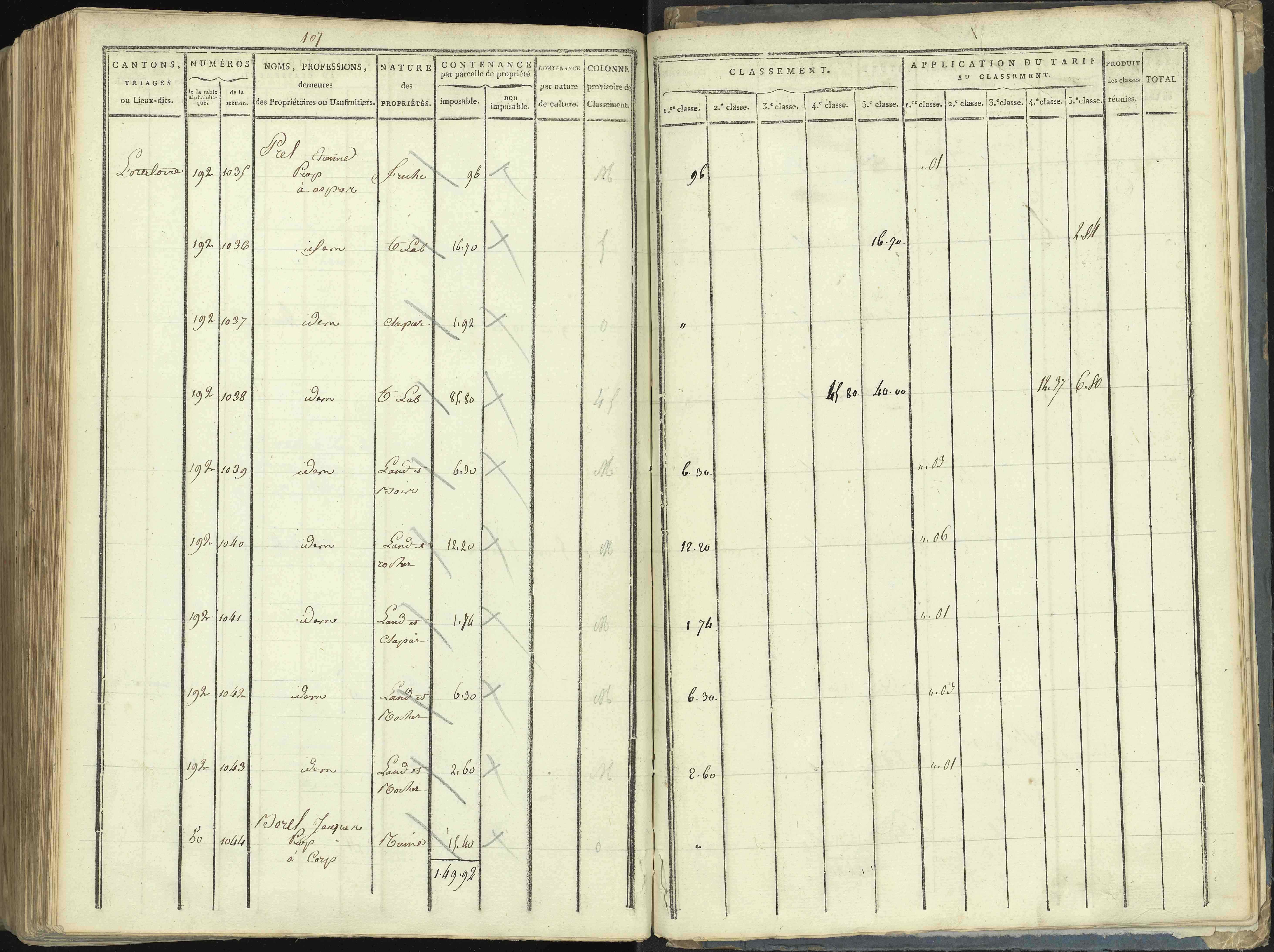 Aspres-lès-Corps - 3 P 176/5 - 3 P 176/5 - Section E