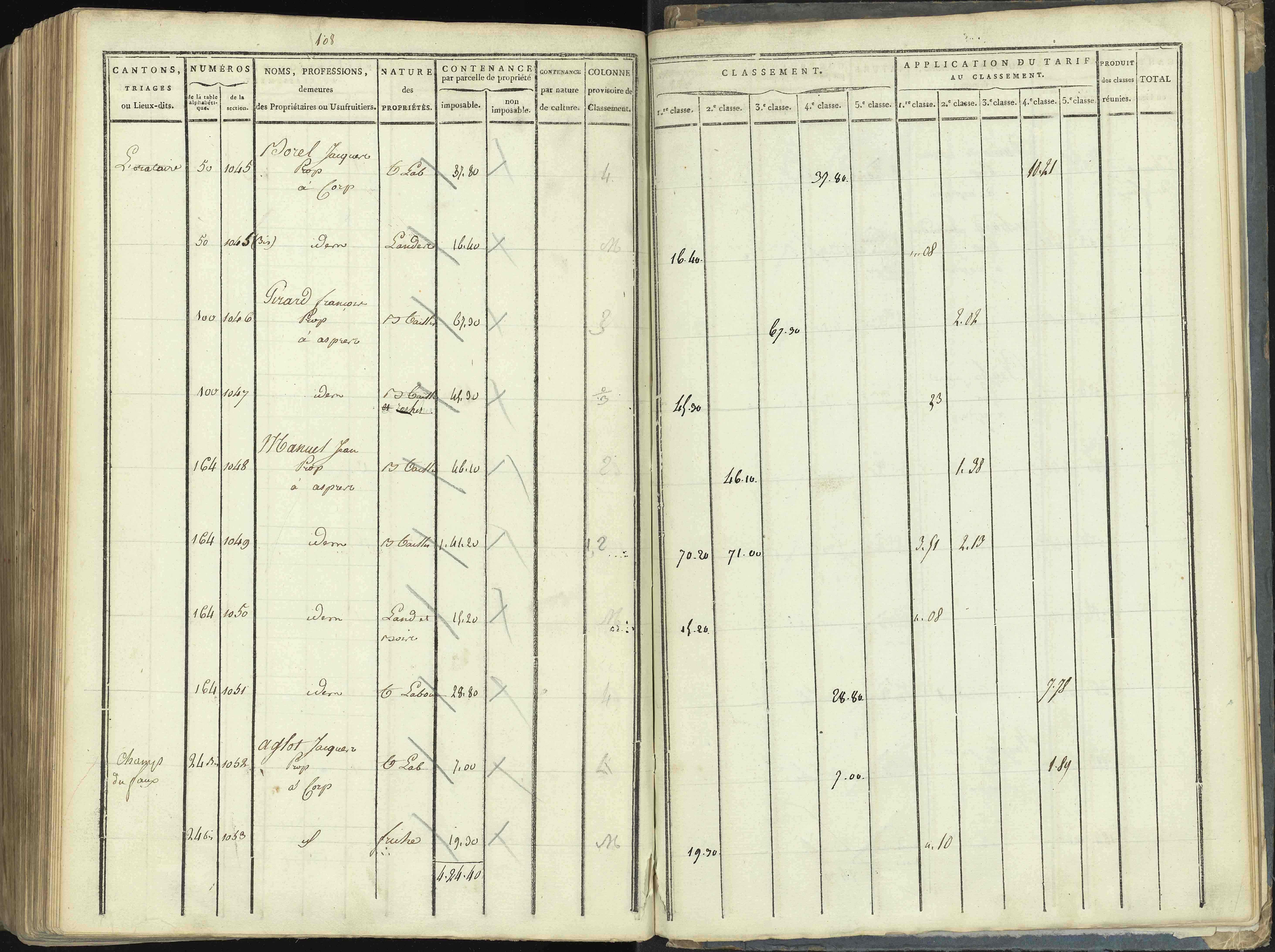 Aspres-lès-Corps - 3 P 176/5 - 3 P 176/5 - Section E