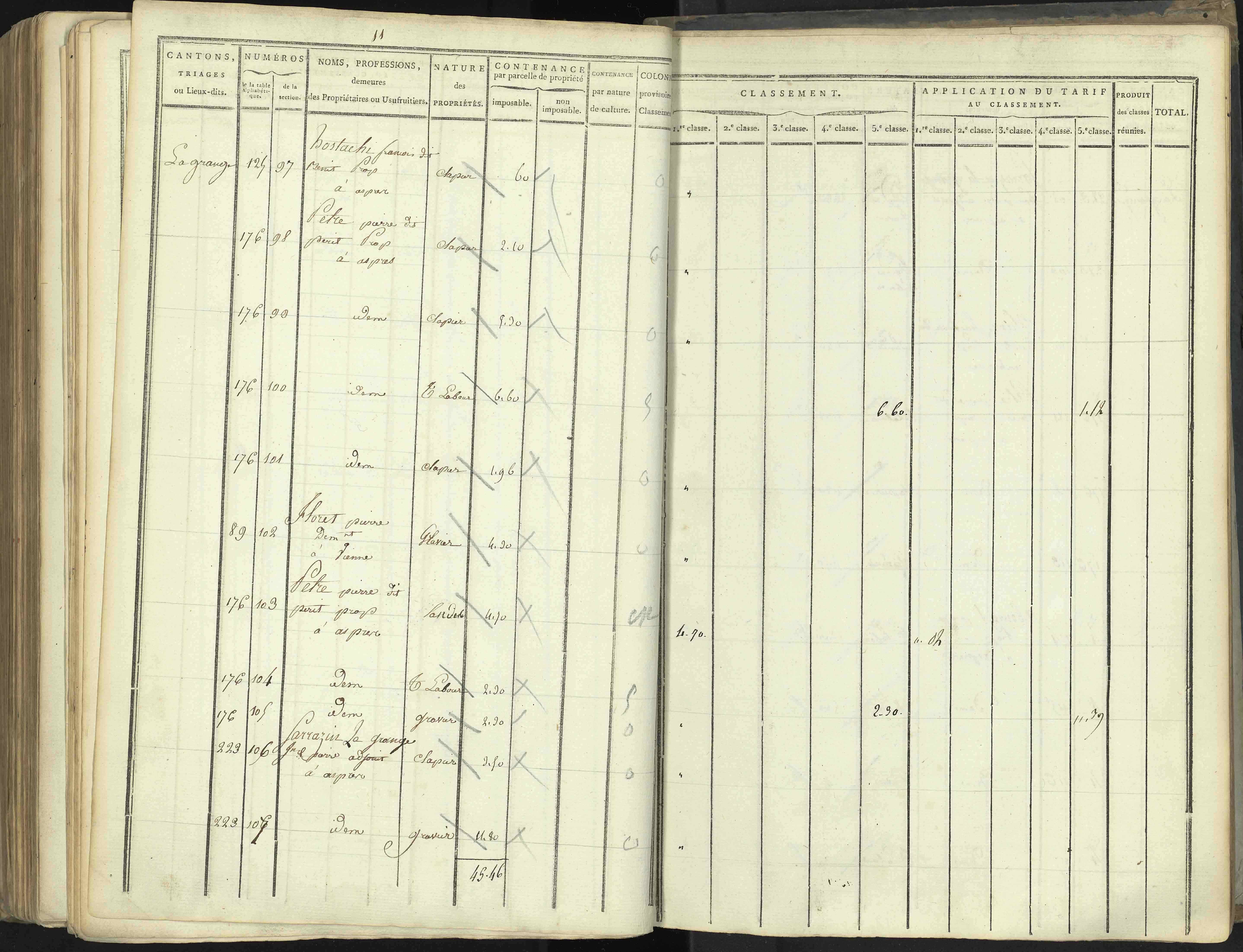 Aspres-lès-Corps - 3 P 176/5 - 3 P 176/5 - Section E