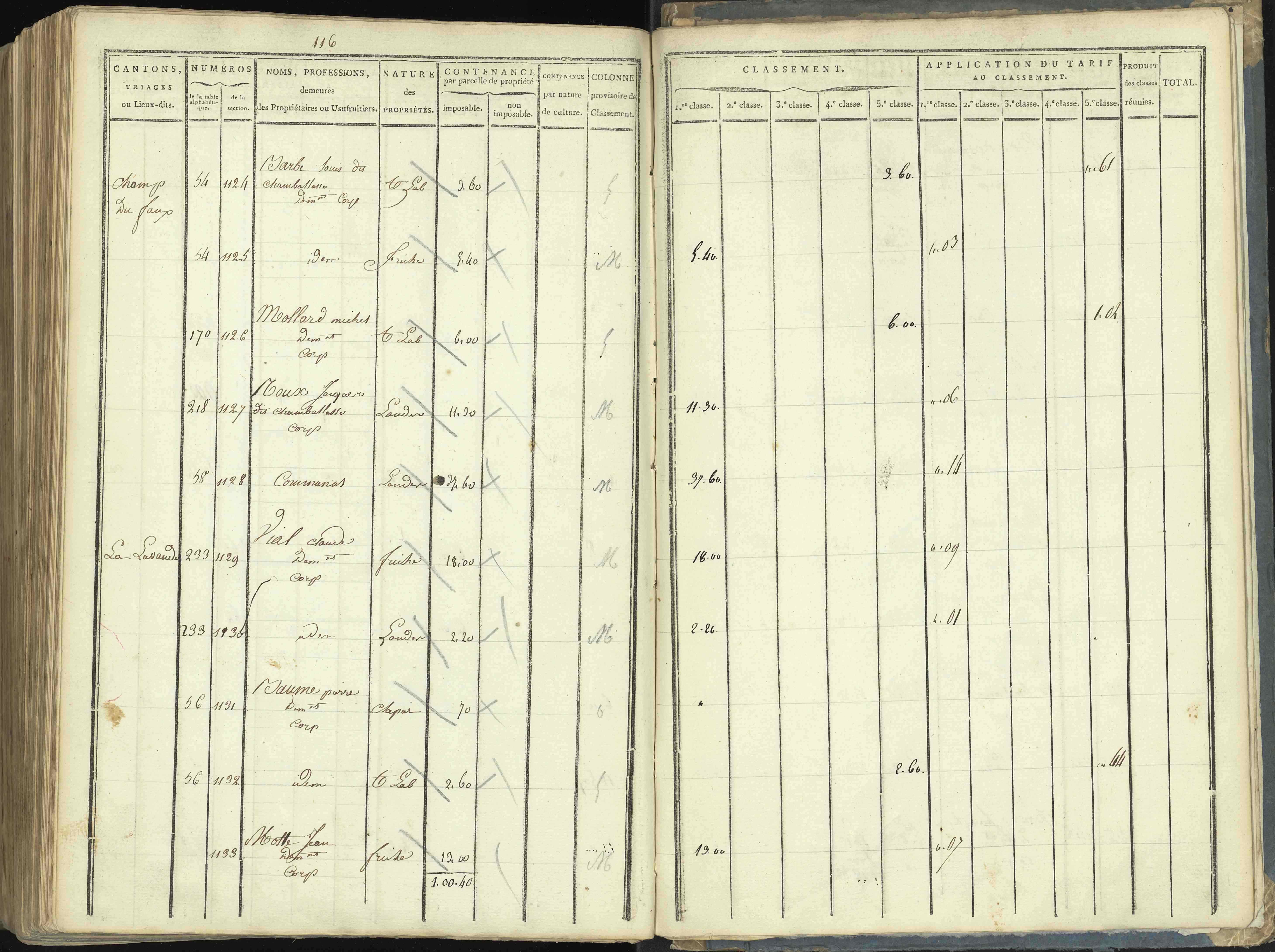Aspres-lès-Corps - 3 P 176/5 - 3 P 176/5 - Section E