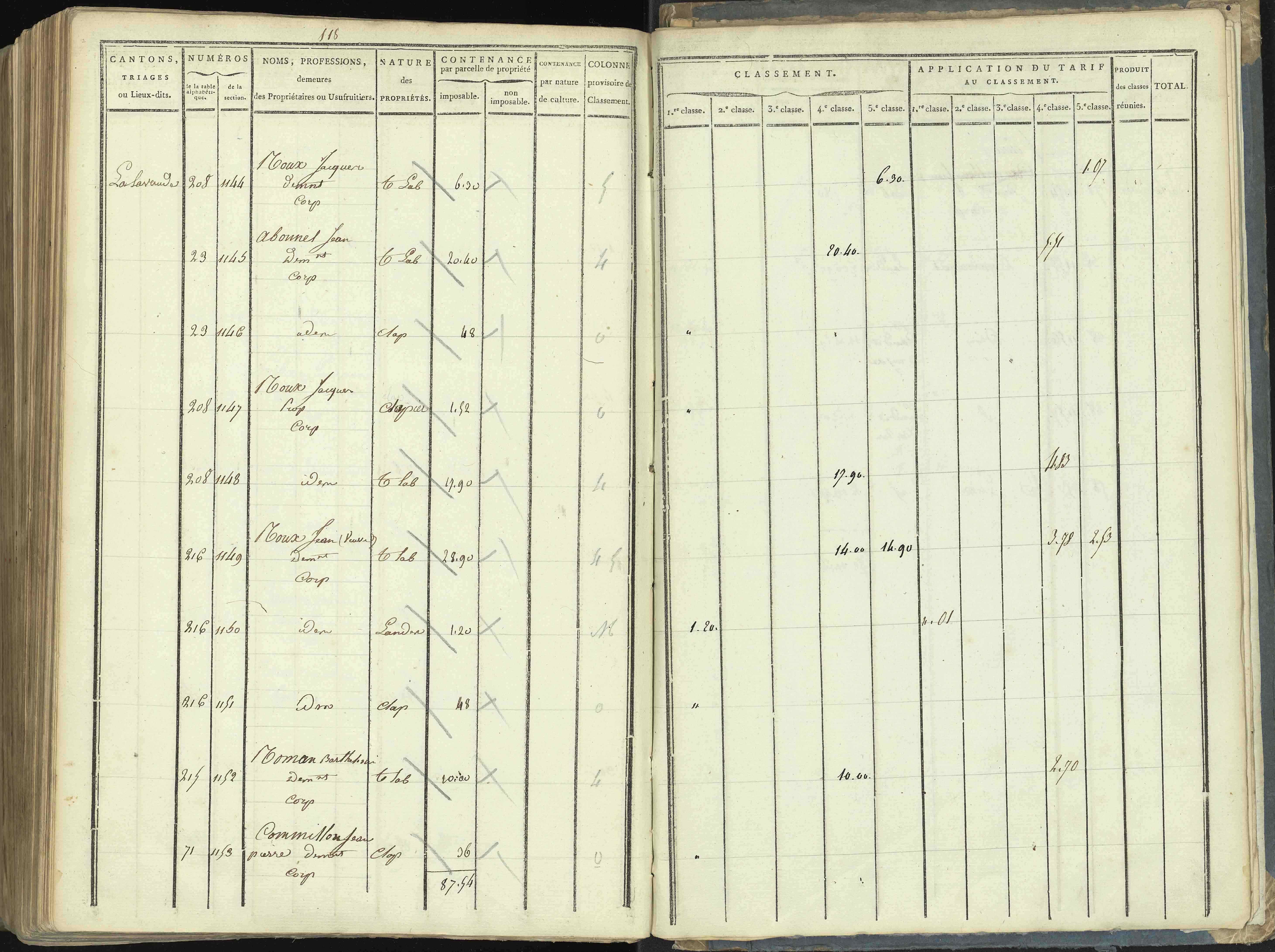 Aspres-lès-Corps - 3 P 176/5 - 3 P 176/5 - Section E