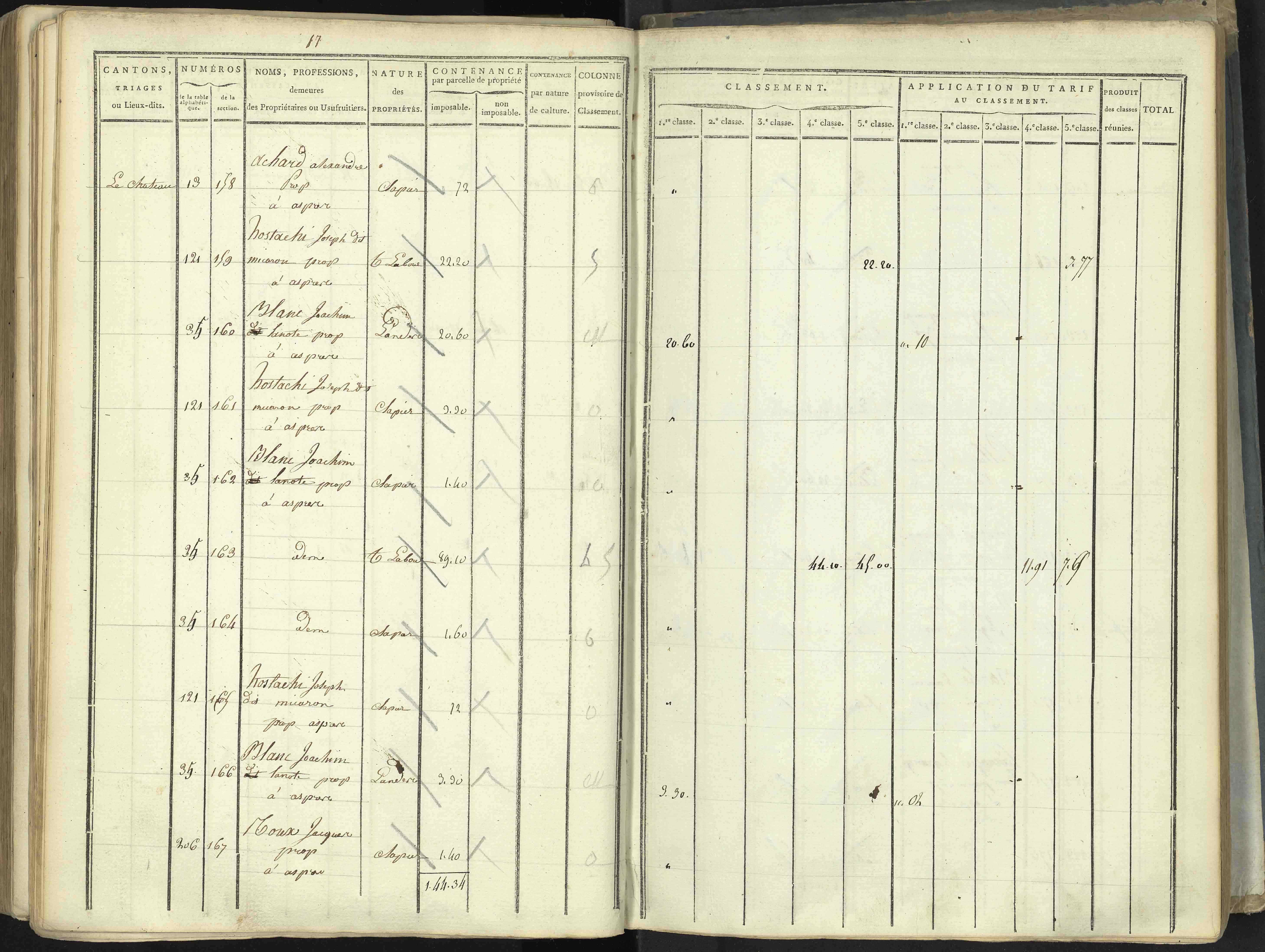 Aspres-lès-Corps - 3 P 176/5 - 3 P 176/5 - Section E