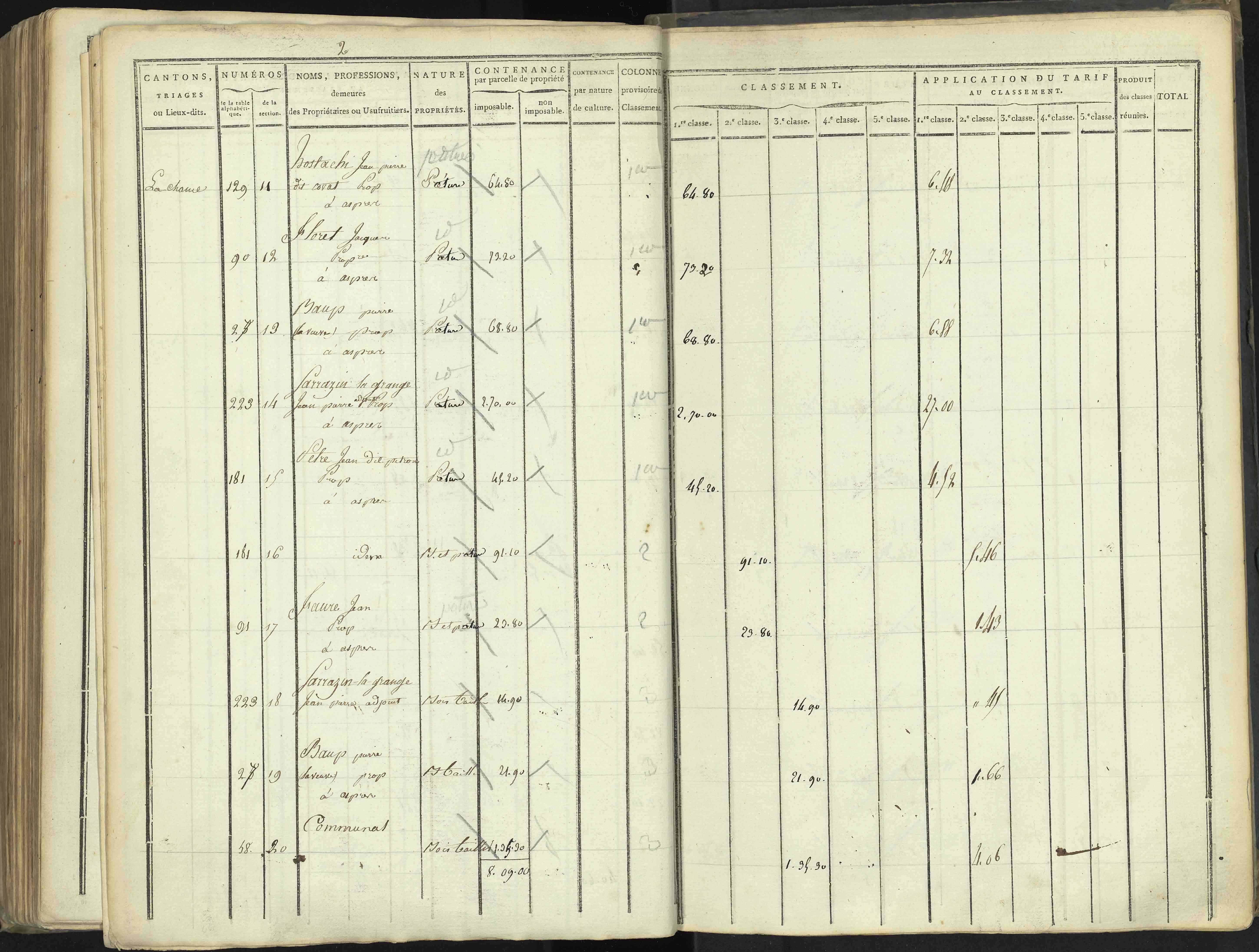 Aspres-lès-Corps - 3 P 176/5 - 3 P 176/5 - Section E