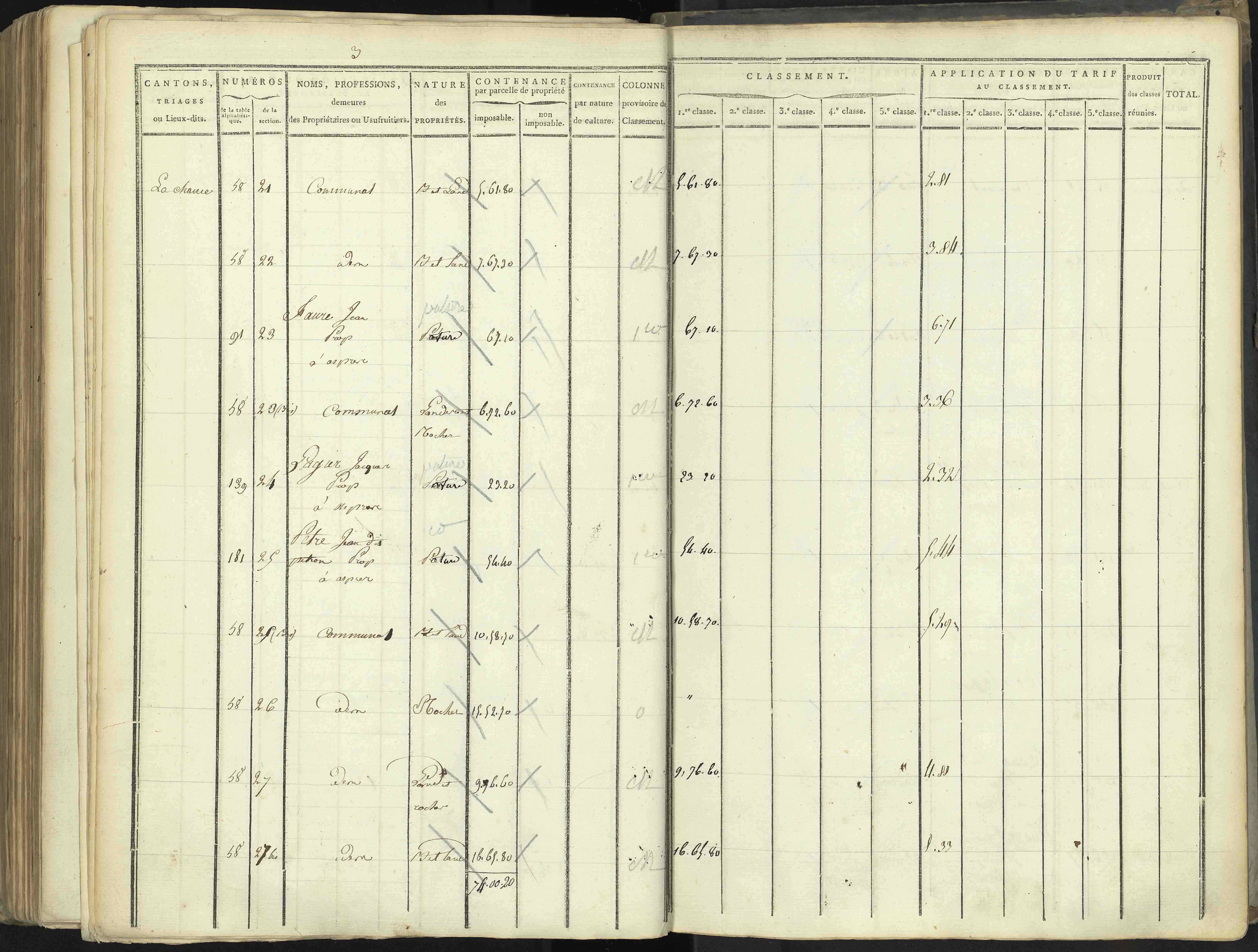 Aspres-lès-Corps - 3 P 176/5 - 3 P 176/5 - Section E