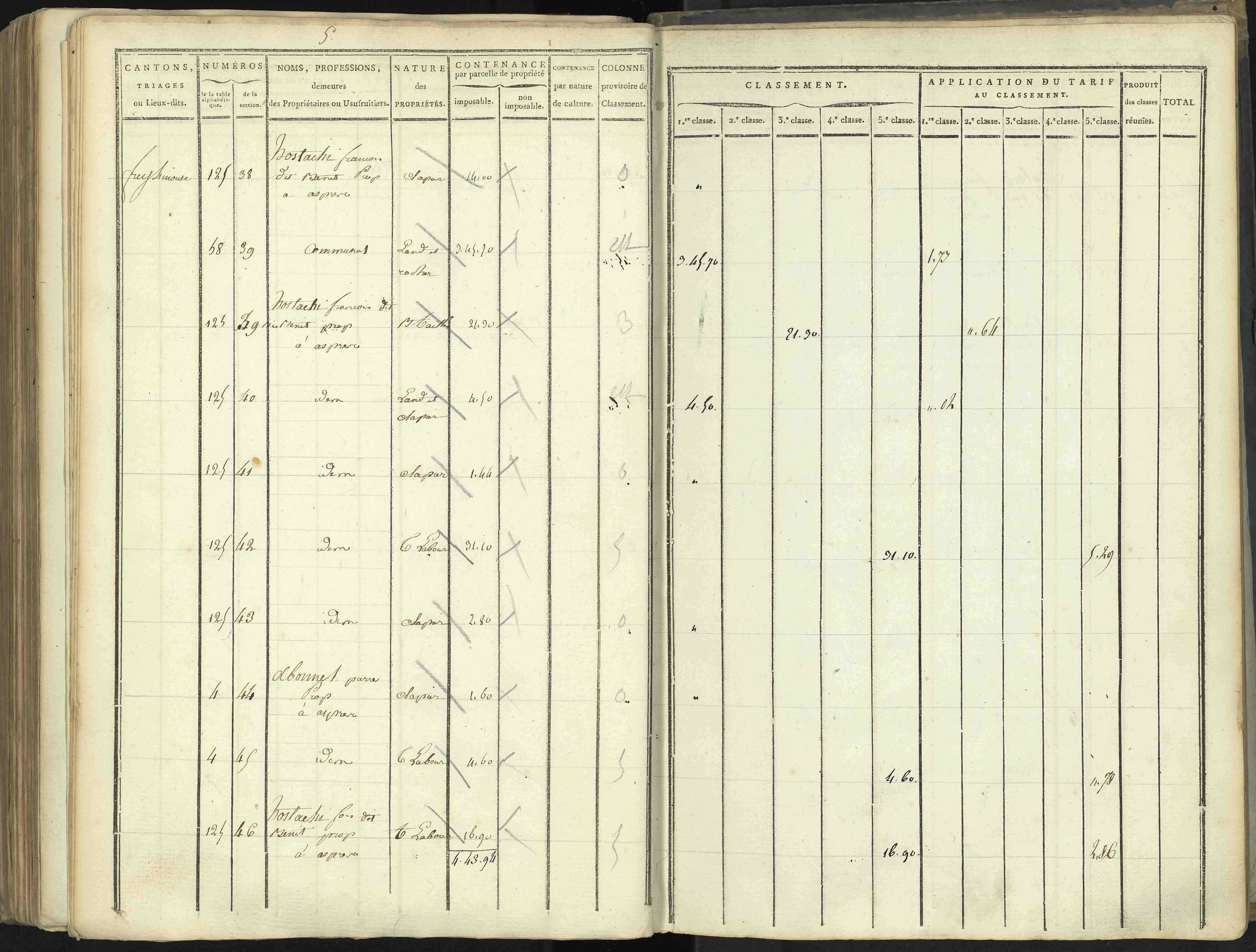 Aspres-lès-Corps - 3 P 176/5 - 3 P 176/5 - Section E