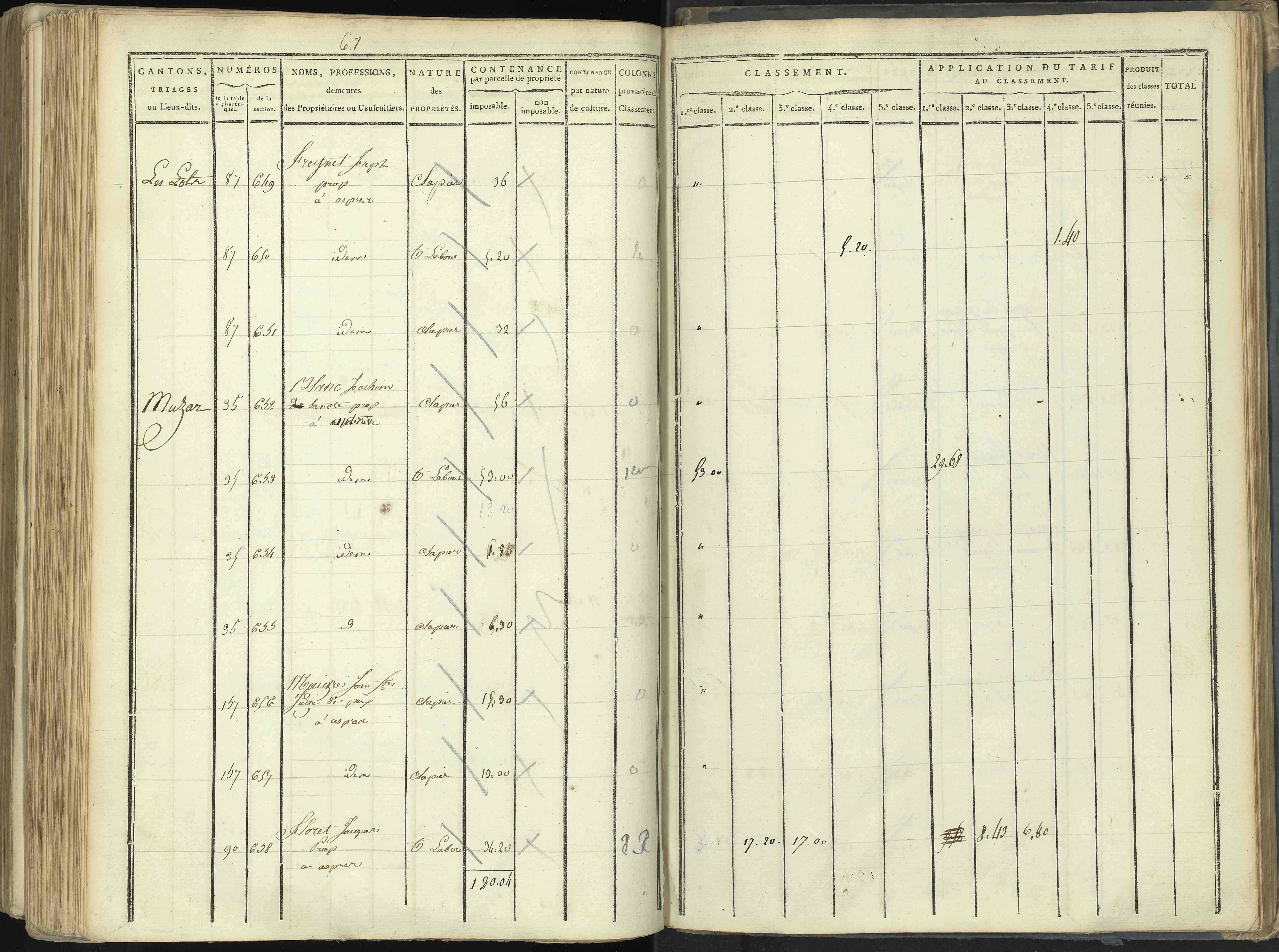 Aspres-lès-Corps - 3 P 176/5 - 3 P 176/5 - Section E