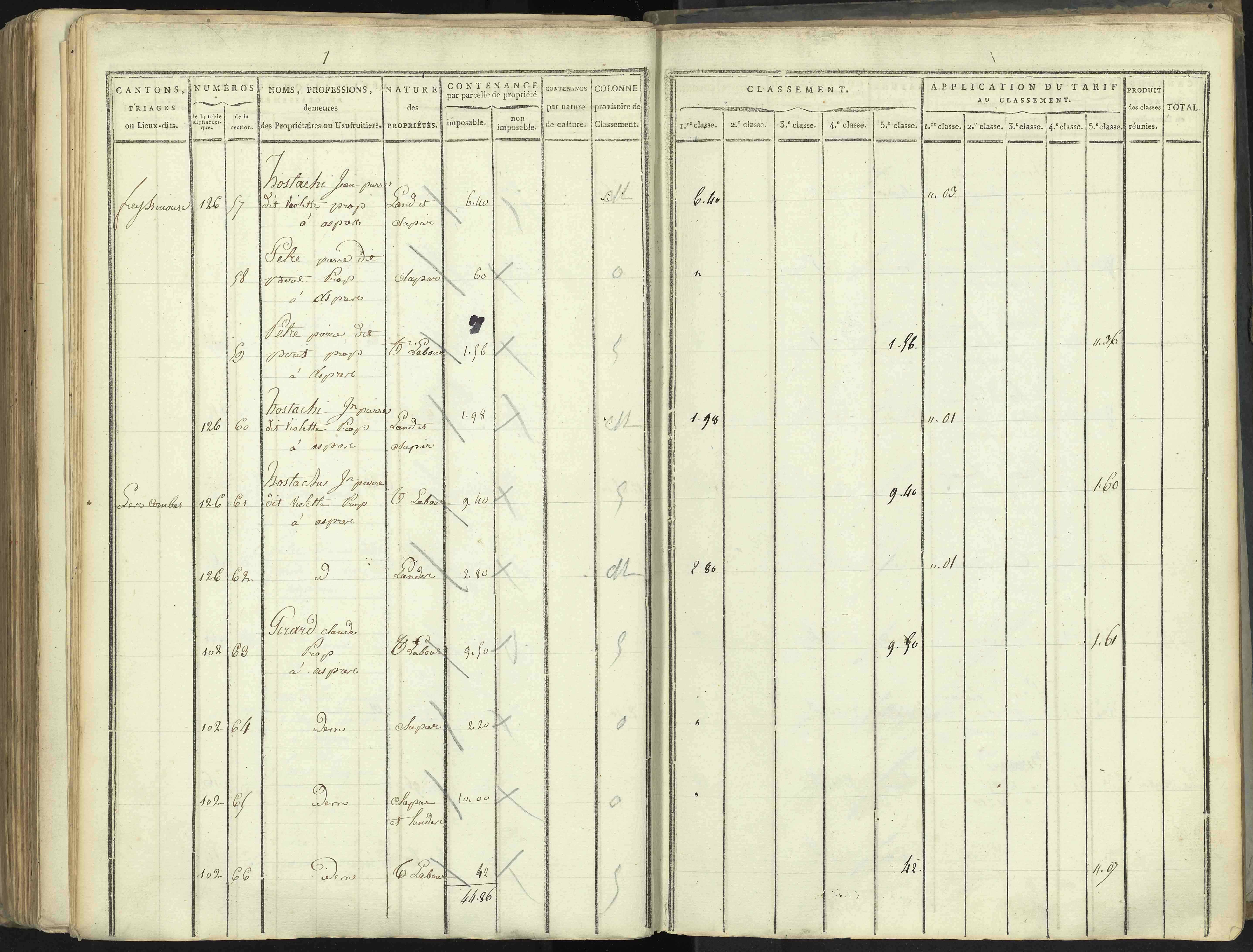 Aspres-lès-Corps - 3 P 176/5 - 3 P 176/5 - Section E