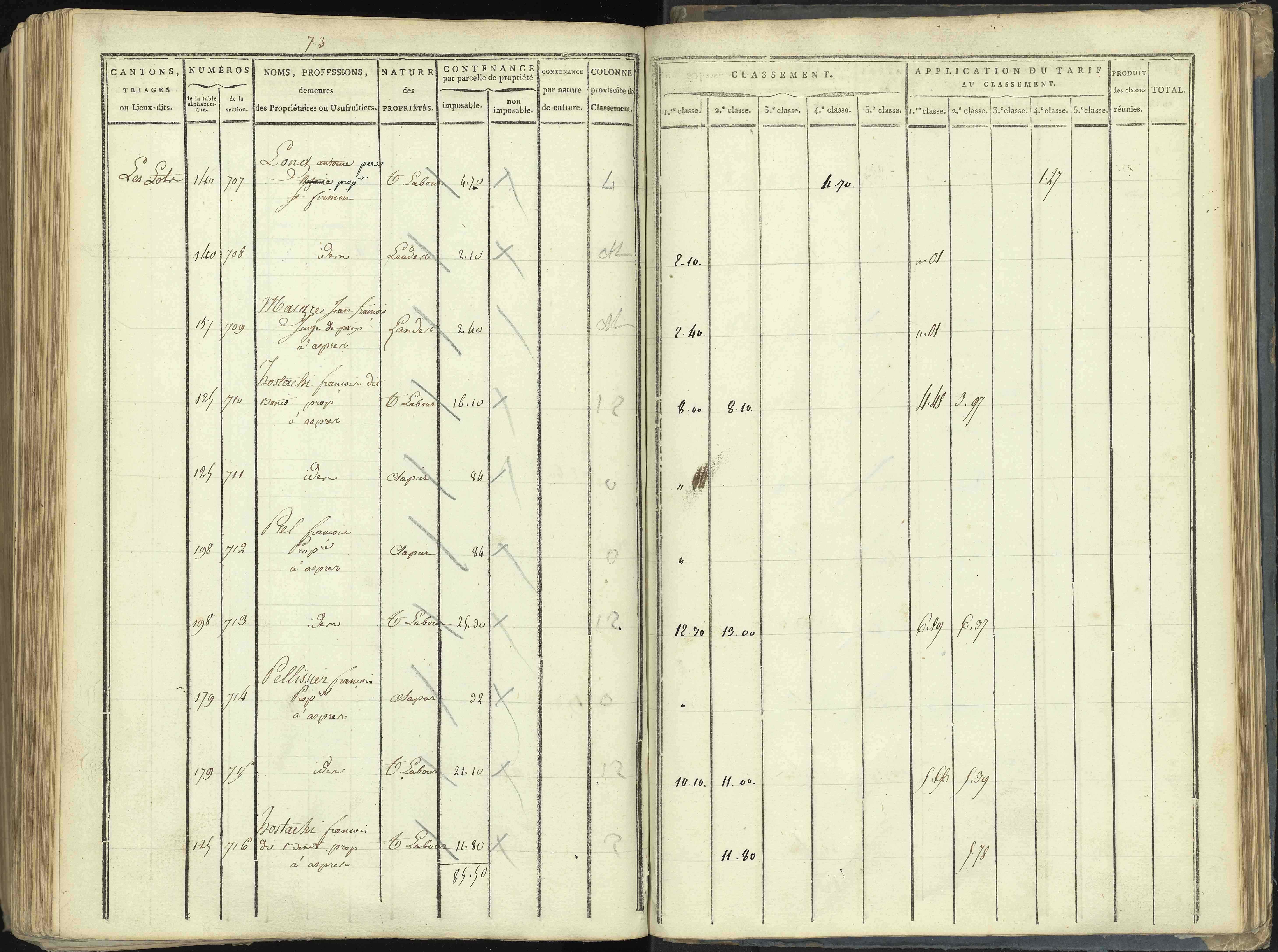 Aspres-lès-Corps - 3 P 176/5 - 3 P 176/5 - Section E