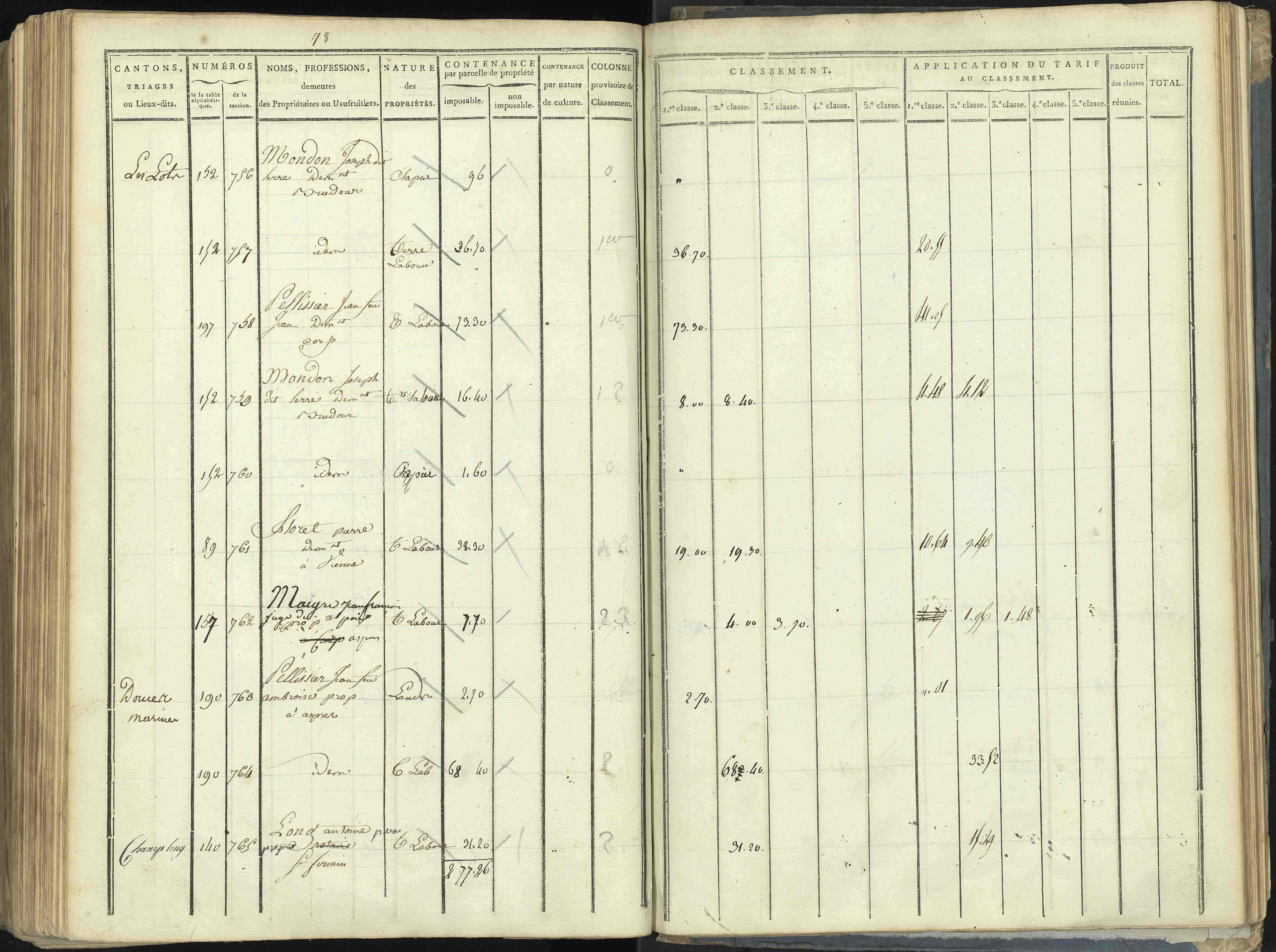Aspres-lès-Corps - 3 P 176/5 - 3 P 176/5 - Section E
