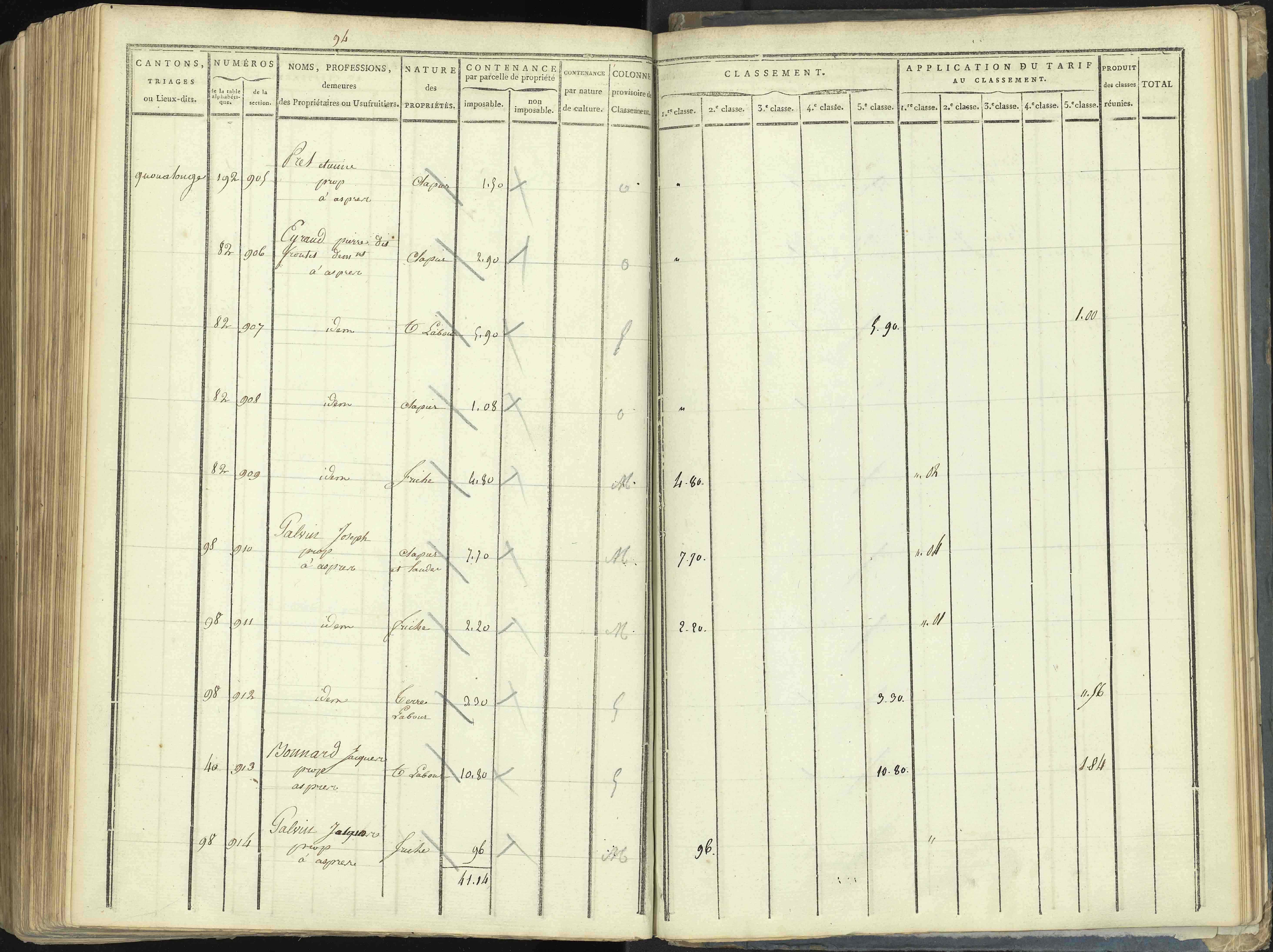 Aspres-lès-Corps - 3 P 176/5 - 3 P 176/5 - Section E