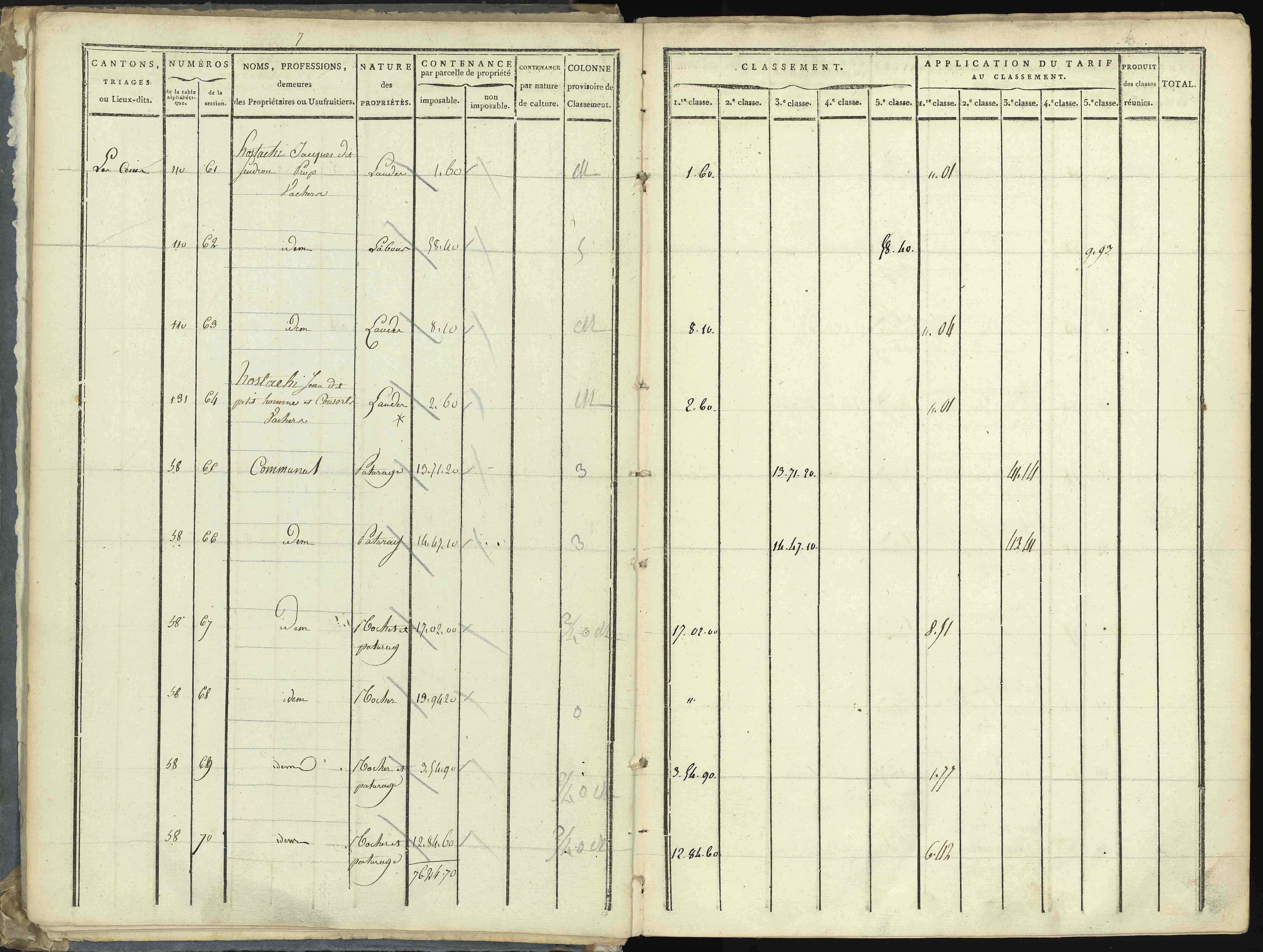 Aspres-lès-Corps - 3 P 176/1 - 3 P 176/1 - Section A