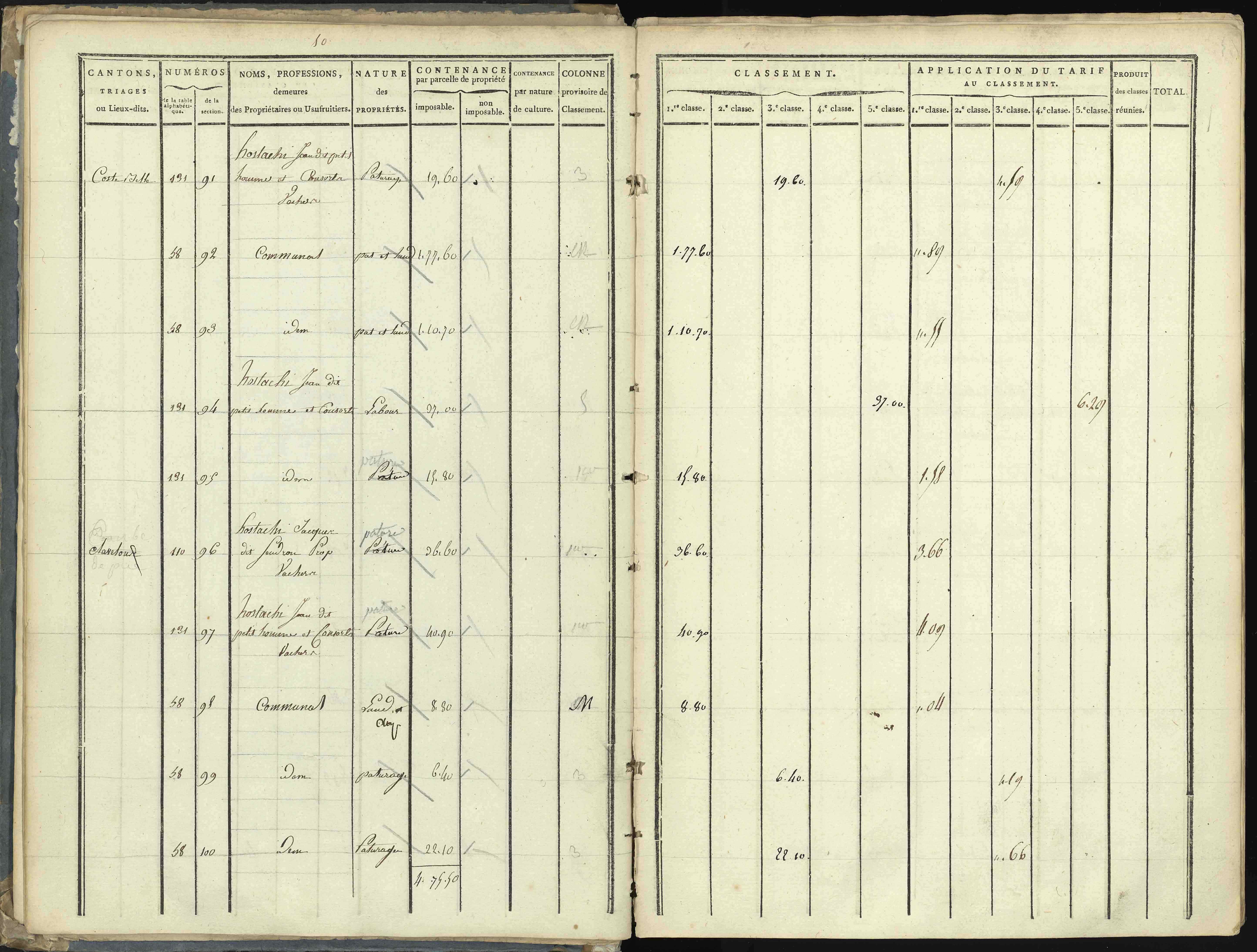 Aspres-lès-Corps - 3 P 176/1 - 3 P 176/1 - Section A