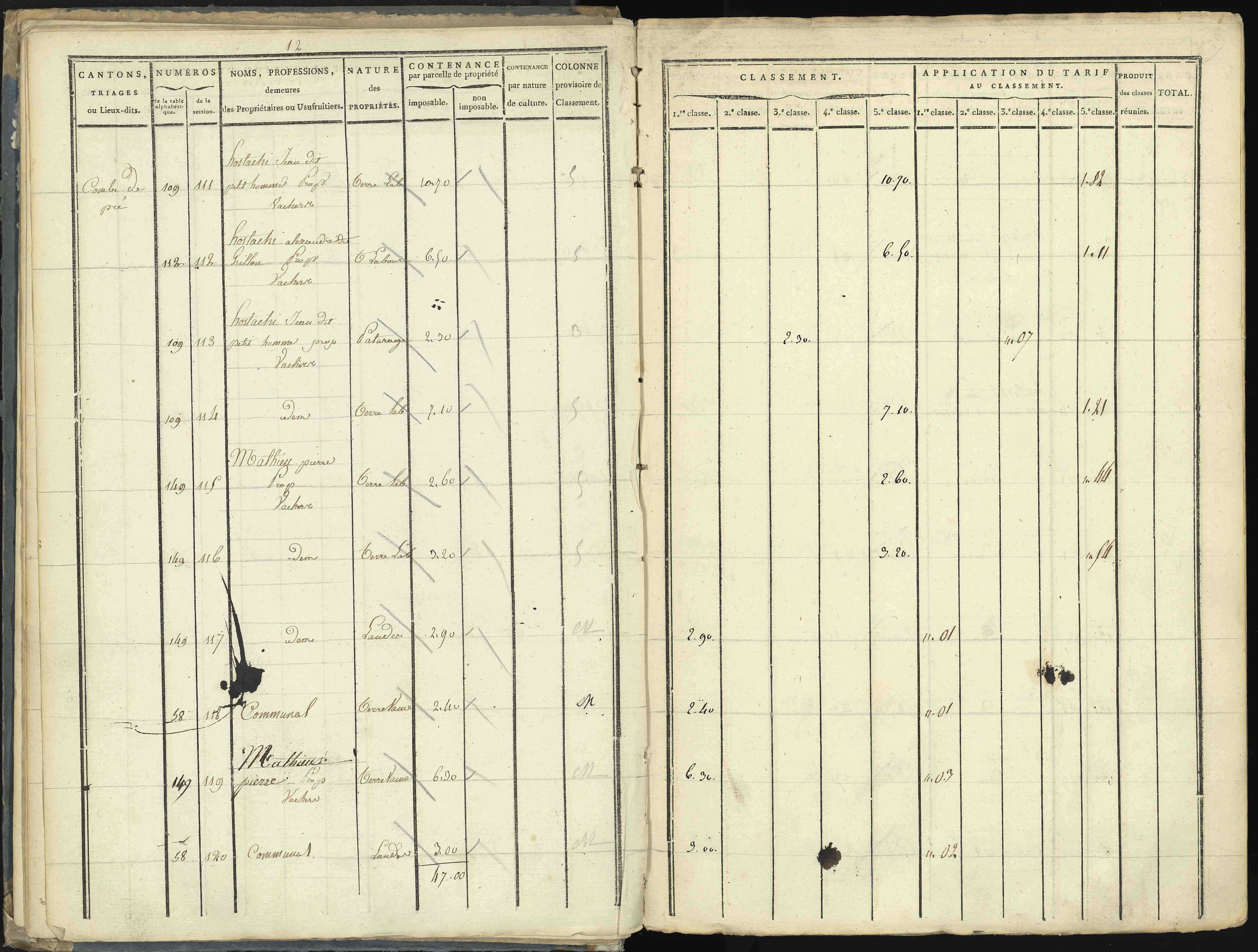 Aspres-lès-Corps - 3 P 176/1 - 3 P 176/1 - Section A