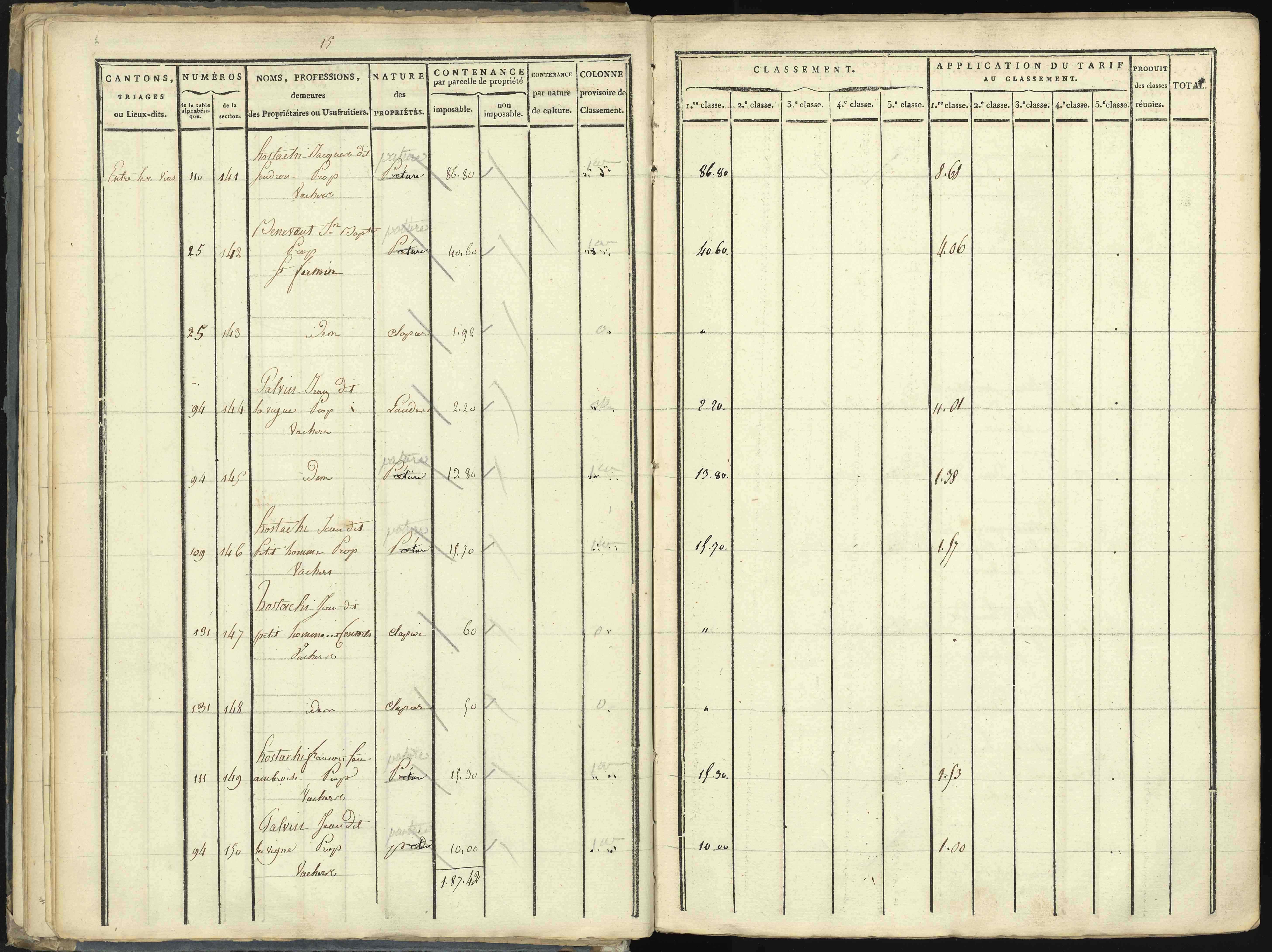 Aspres-lès-Corps - 3 P 176/1 - 3 P 176/1 - Section A