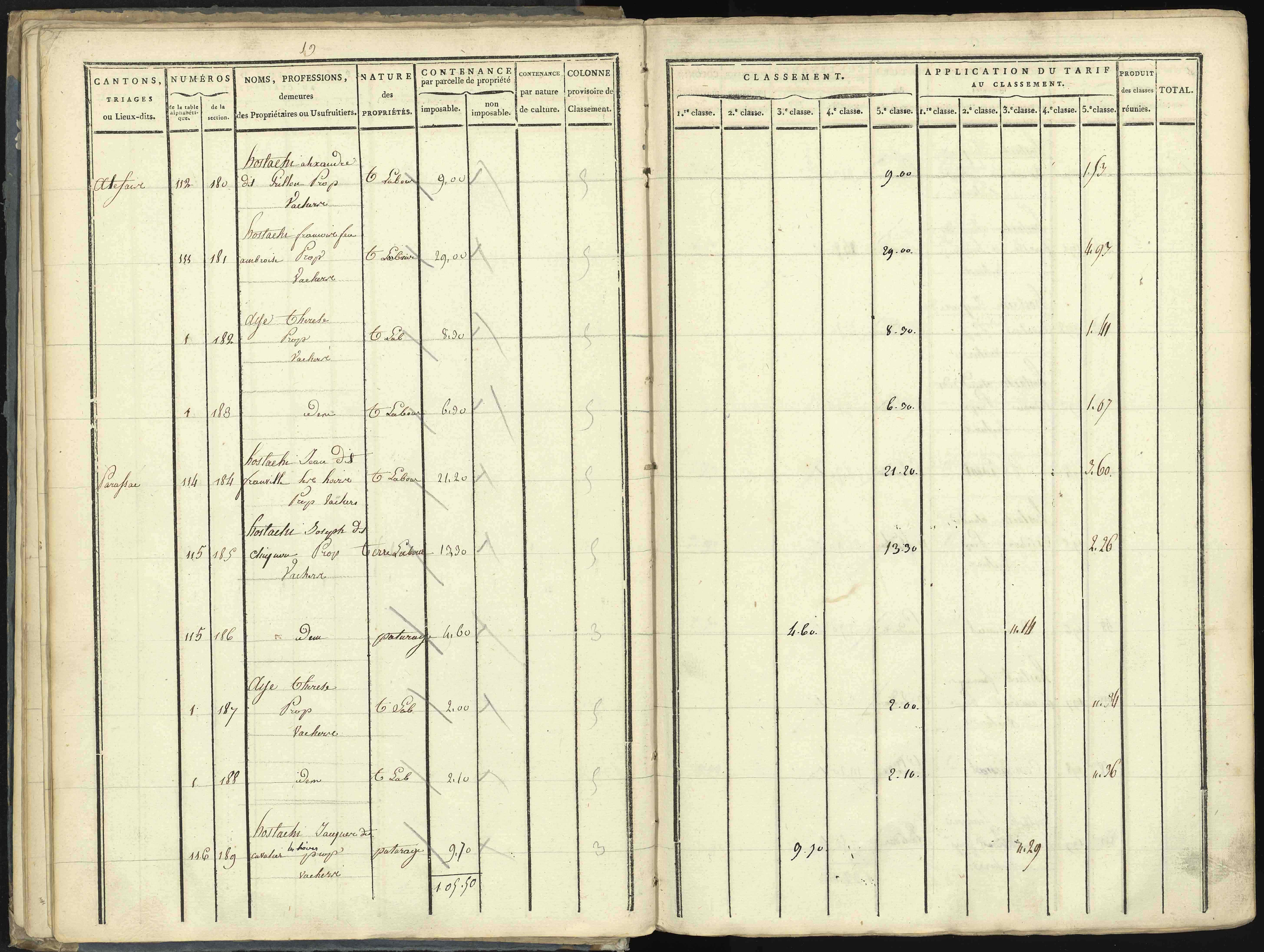 Aspres-lès-Corps - 3 P 176/1 - 3 P 176/1 - Section A