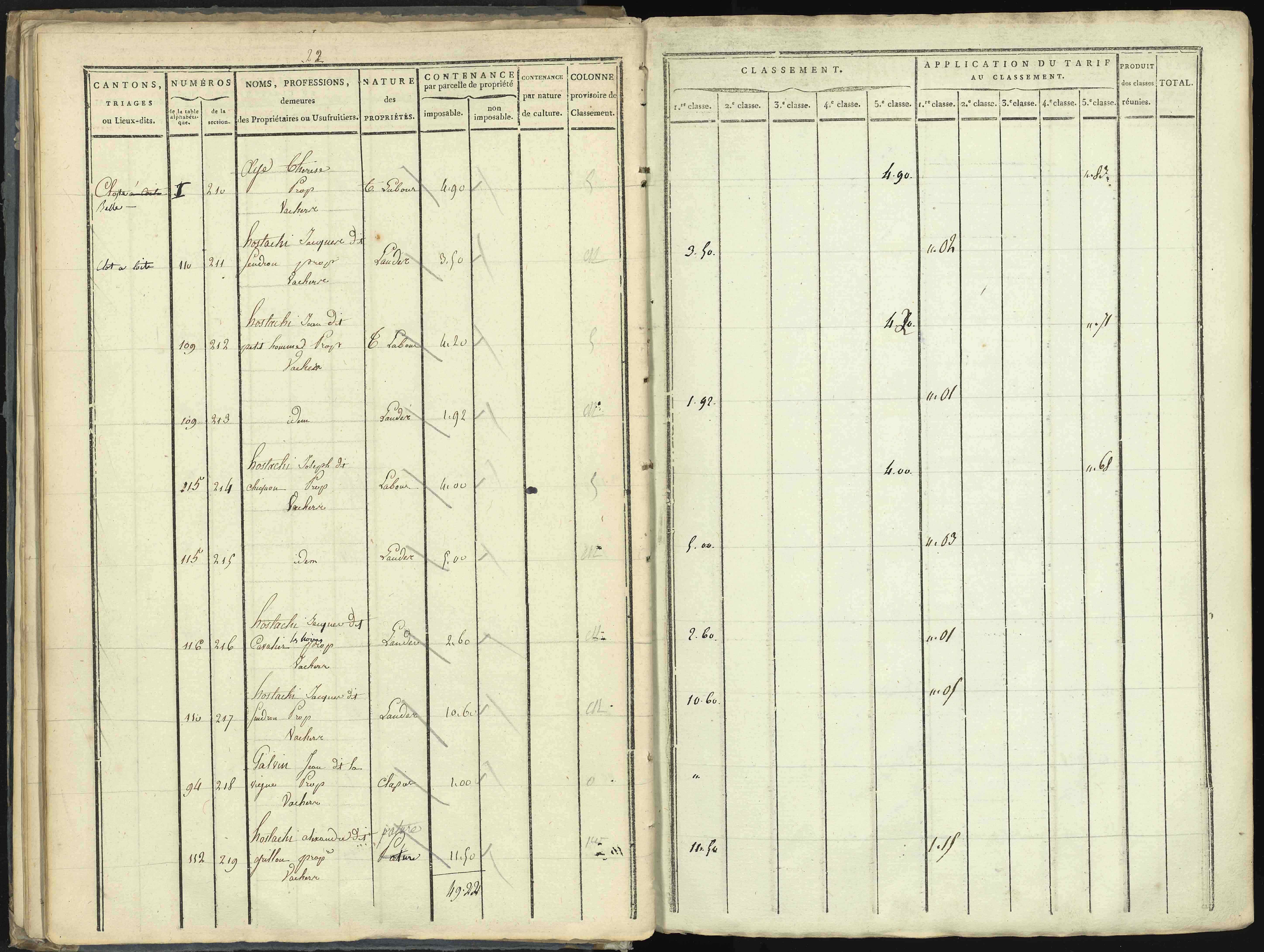 Aspres-lès-Corps - 3 P 176/1 - 3 P 176/1 - Section A