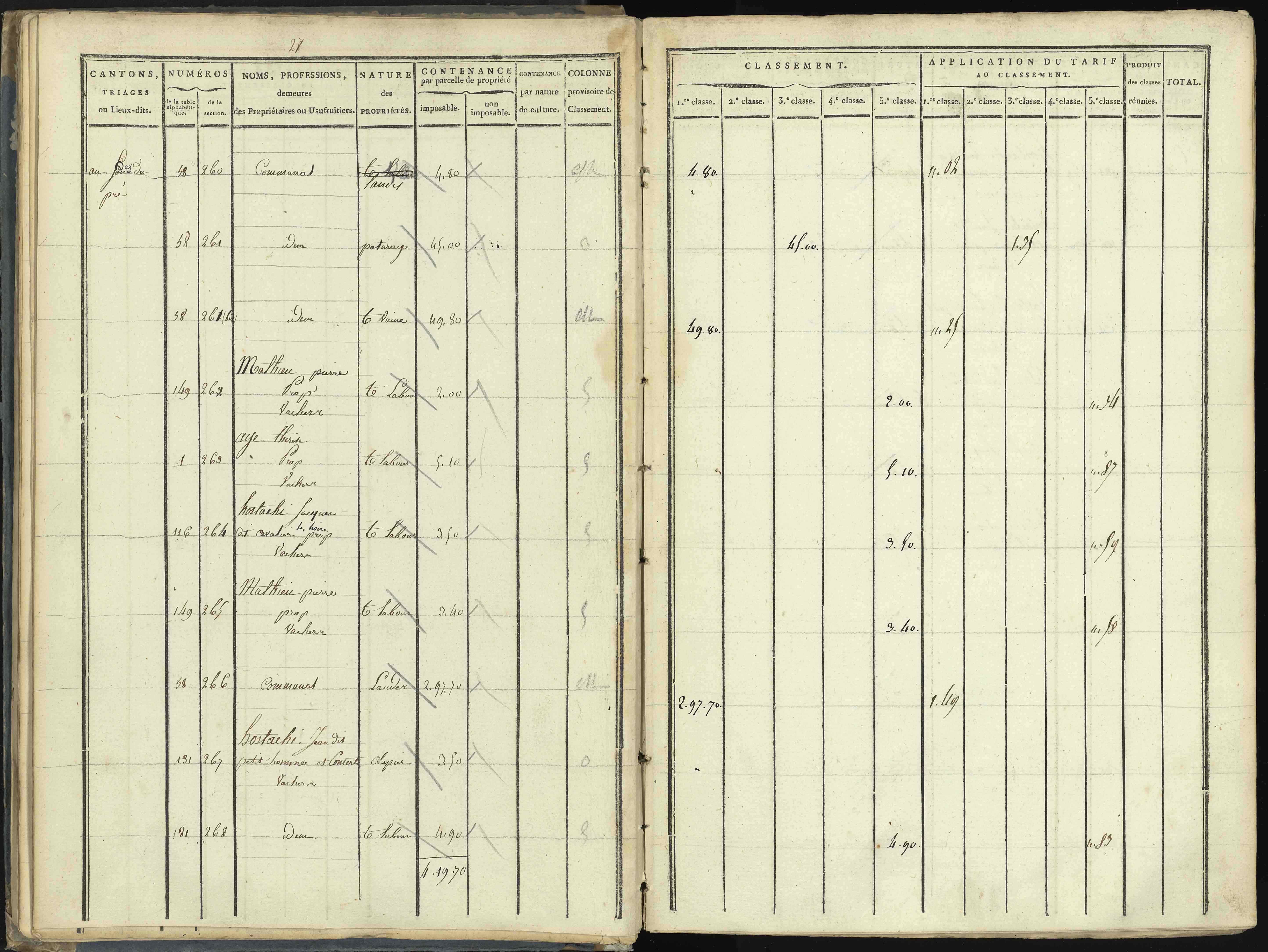 Aspres-lès-Corps - 3 P 176/1 - 3 P 176/1 - Section A