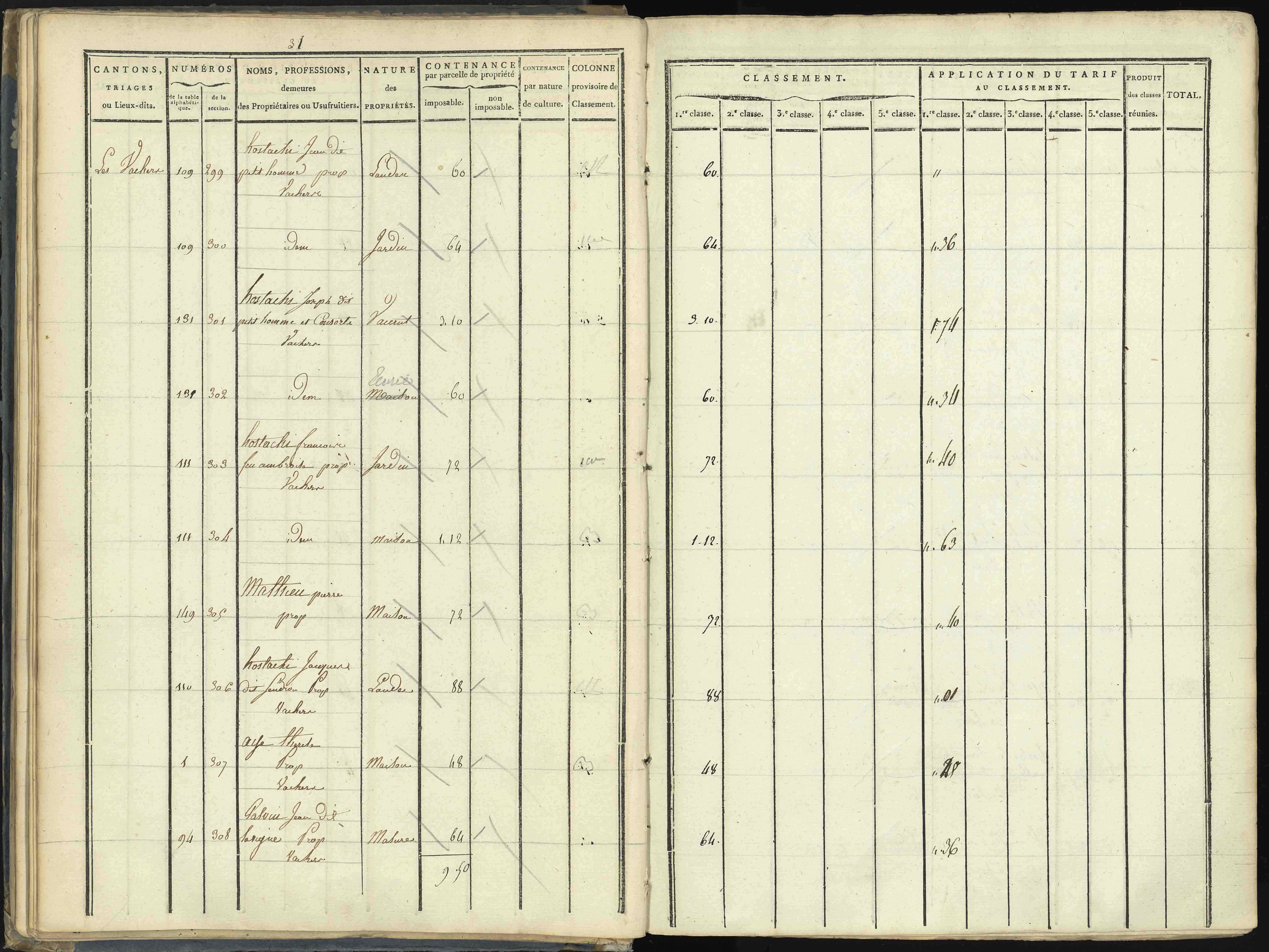 Aspres-lès-Corps - 3 P 176/1 - 3 P 176/1 - Section A