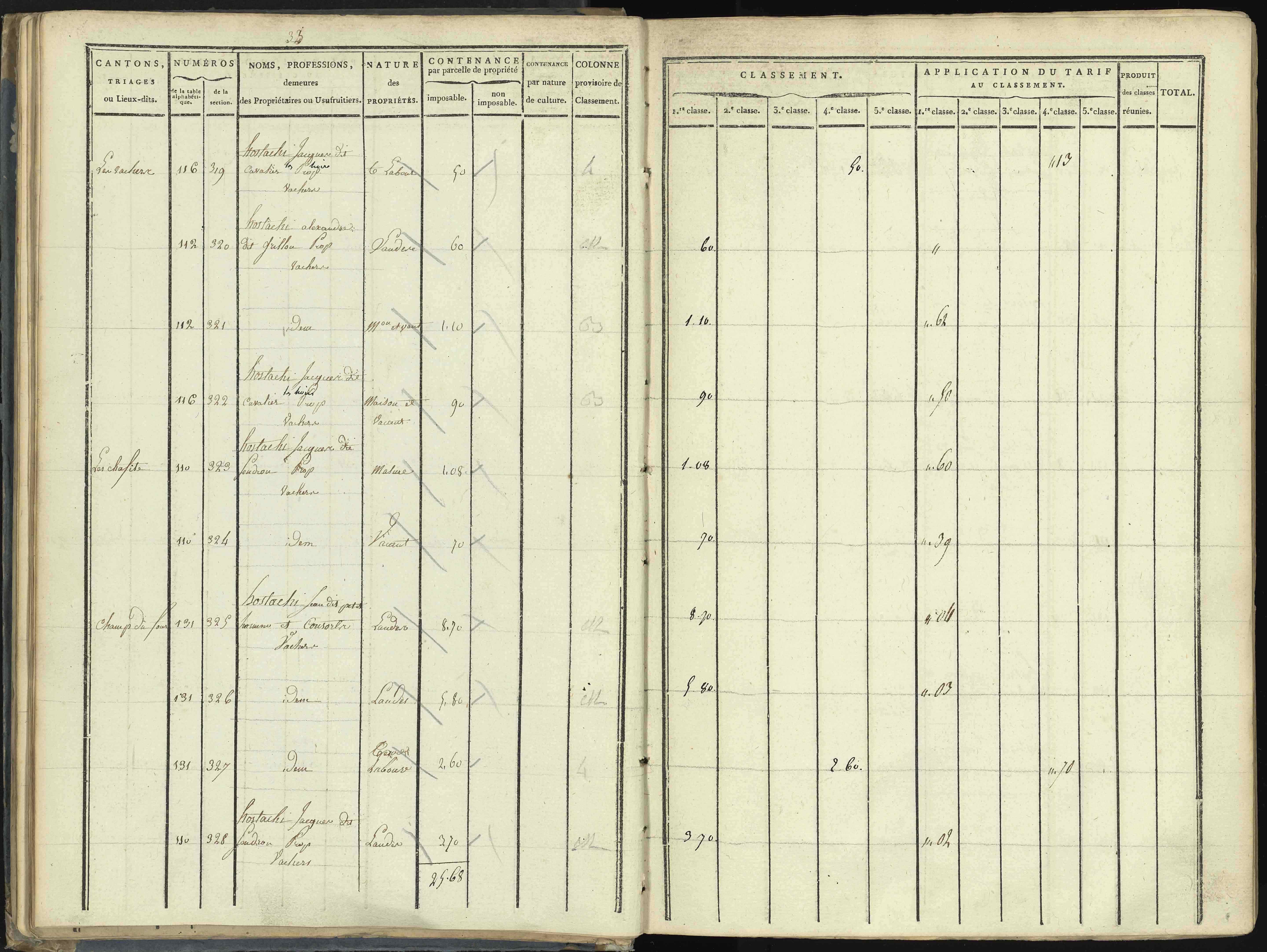 Aspres-lès-Corps - 3 P 176/1 - 3 P 176/1 - Section A
