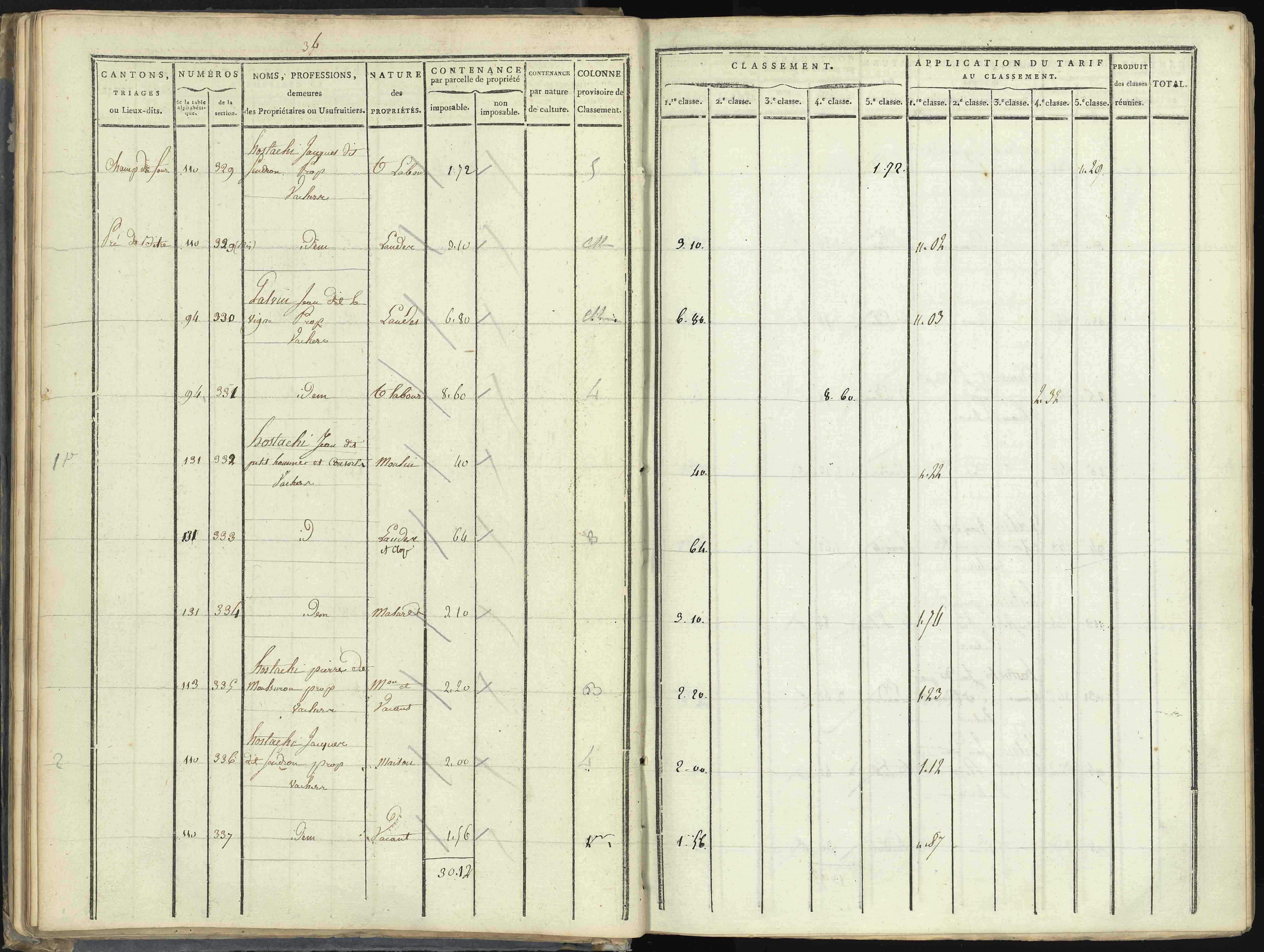Aspres-lès-Corps - 3 P 176/1 - 3 P 176/1 - Section A