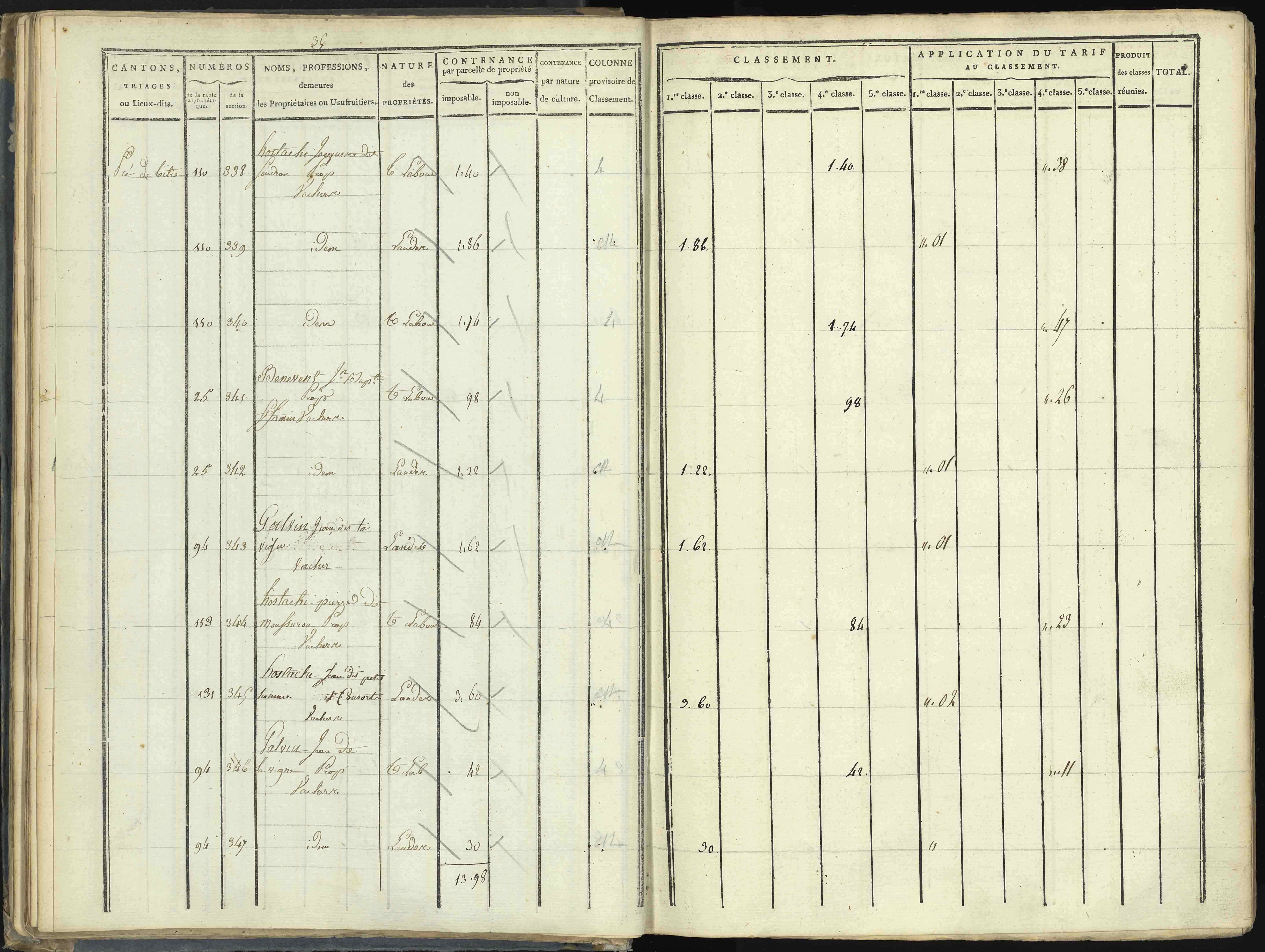 Aspres-lès-Corps - 3 P 176/1 - 3 P 176/1 - Section A