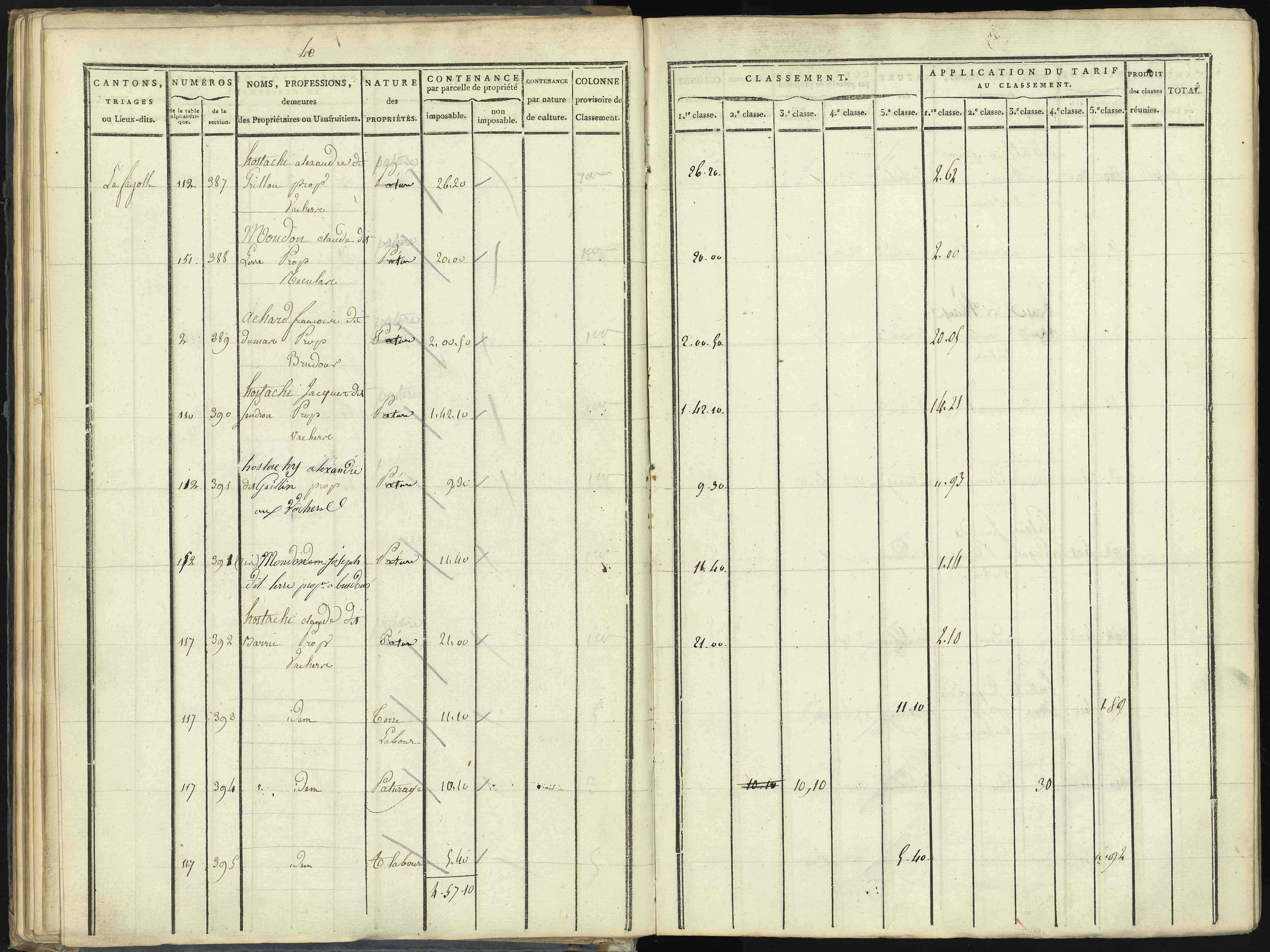 Aspres-lès-Corps - 3 P 176/1 - 3 P 176/1 - Section A